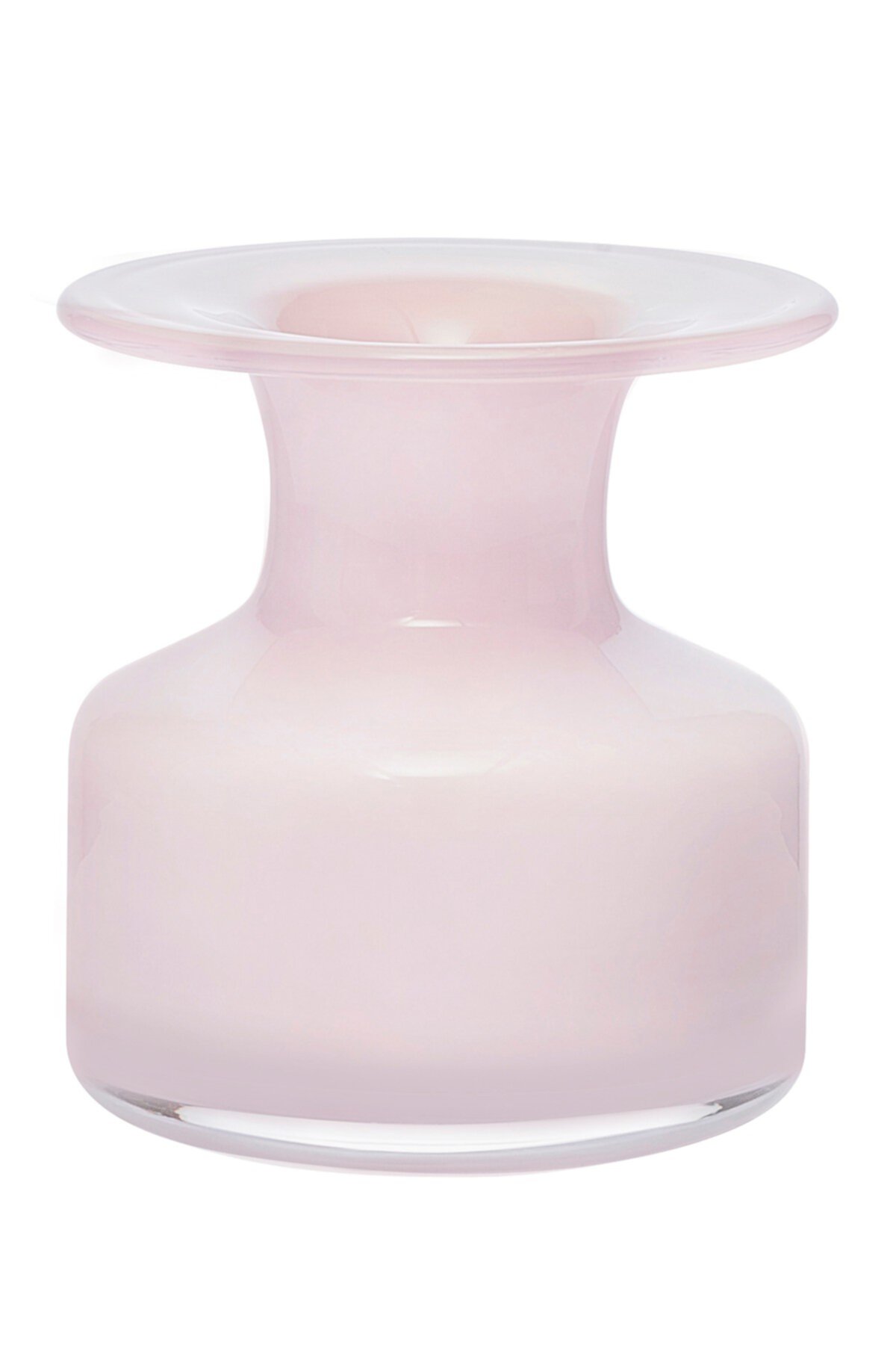 Ваза для эликсира - большой опал - розовый Nude Glass