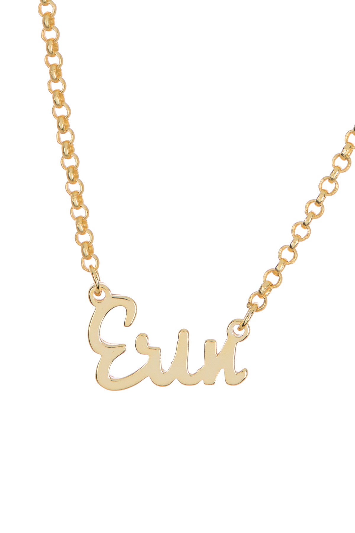 Ожерелье с подвеской "Erin" из стерлингового серебра с покрытием из желтого золота 18 карат Argento Vivo