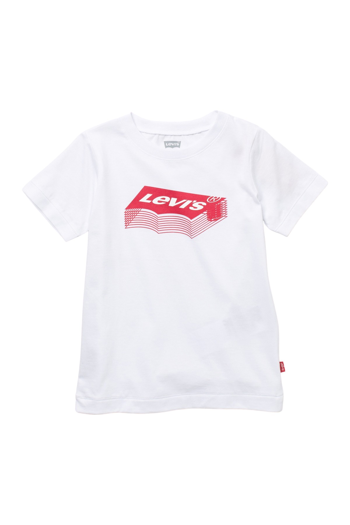 3D Stacked Batwing Logo T-Shirt (Toddler Boys) Levi's®