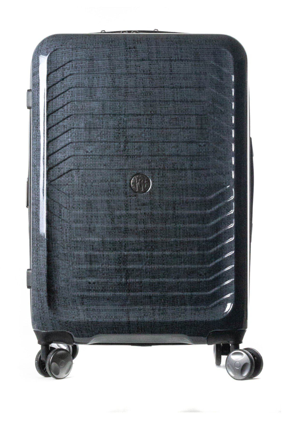 28" Textured Hardside Spinner Suitcase Roberto Cavalli
