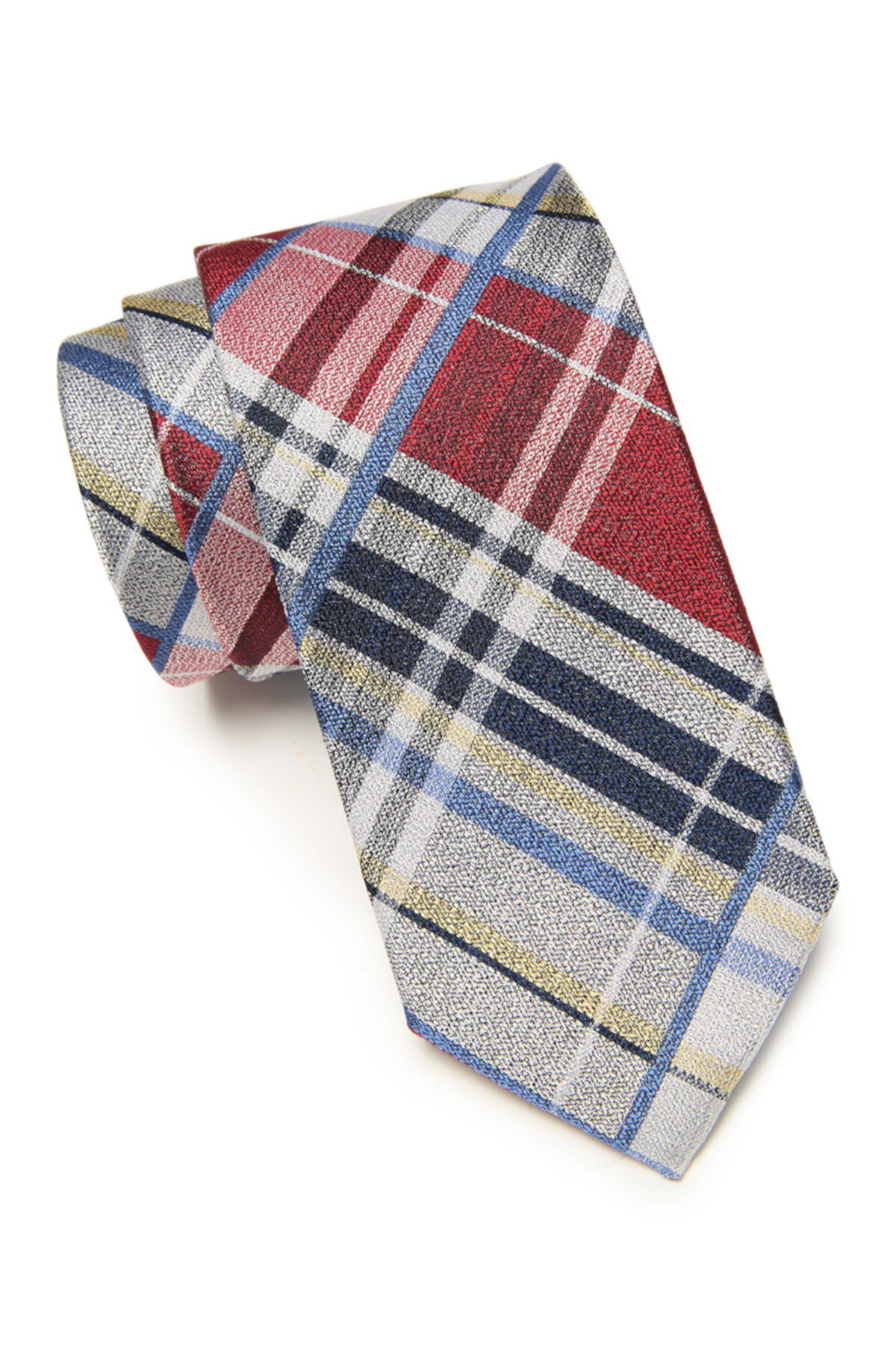 Шелковый клетчатый галстук Ryde Ben Sherman