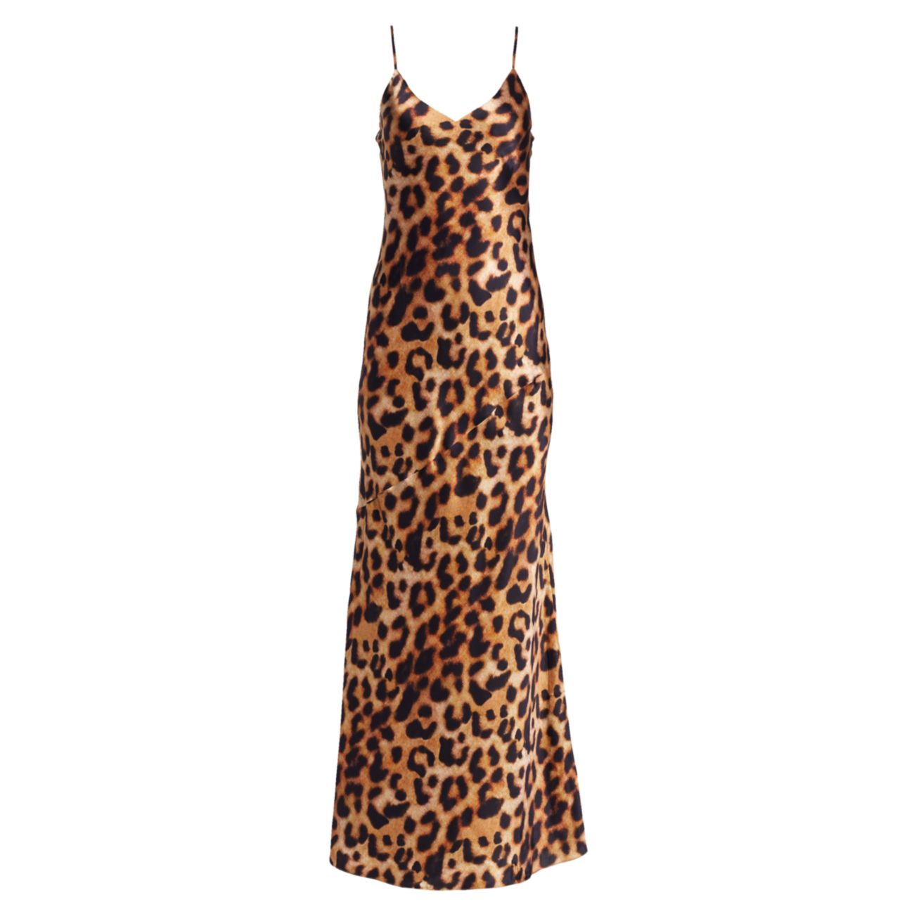 Serita Leopard Print Maxi Dress L'AGENCE