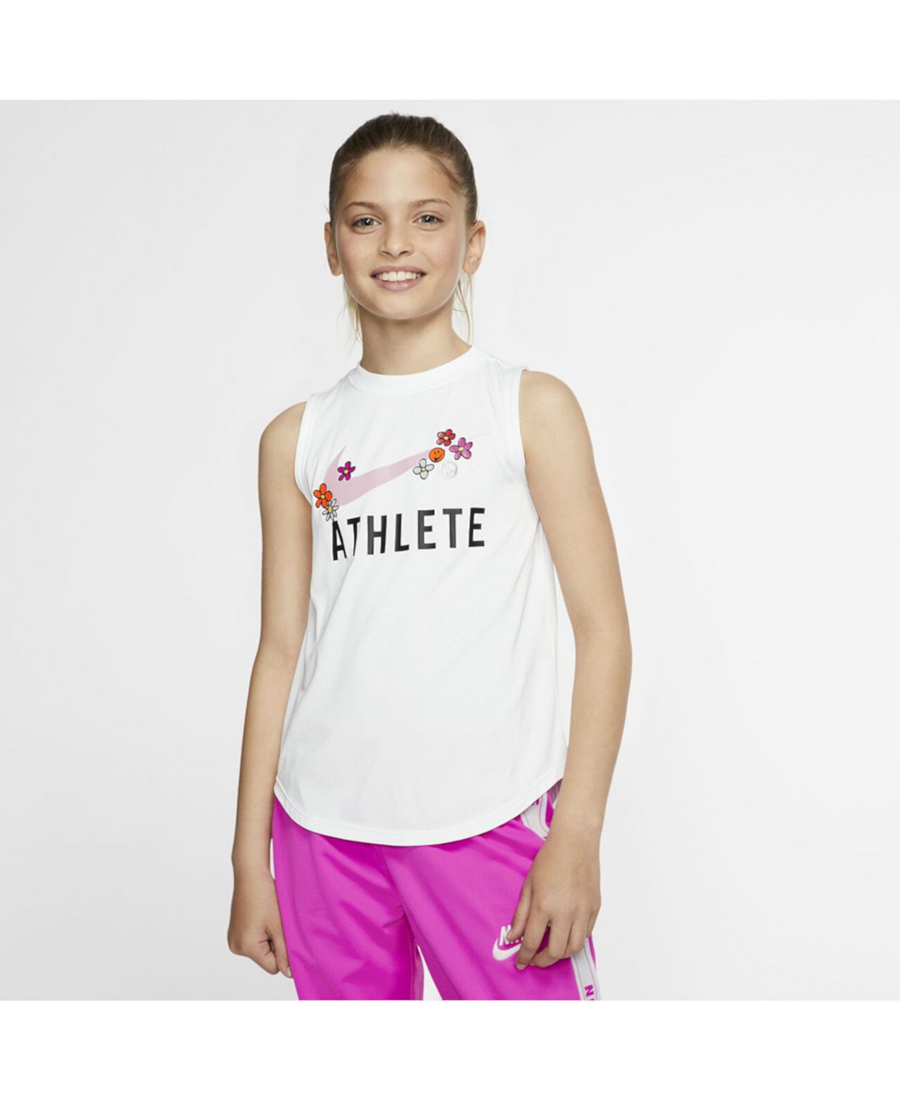 Спортивная майка для больших девочек Nike