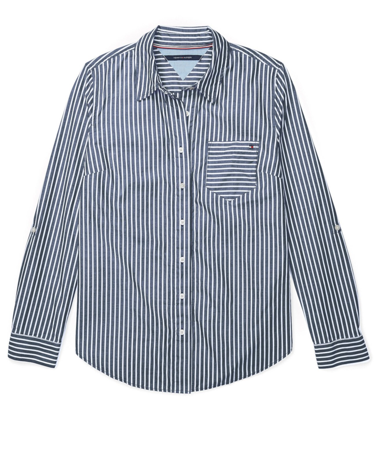 Striped Adaptive Button-Front Shirt Tommy Hilfiger
