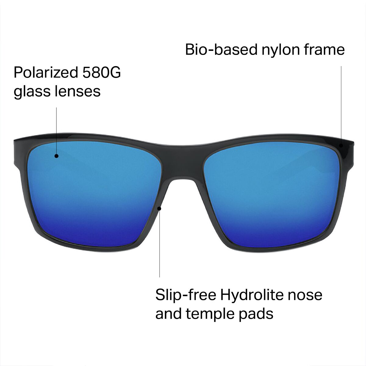 Поляризованные солнцезащитные очки Costa Slack Tide 580G Costa