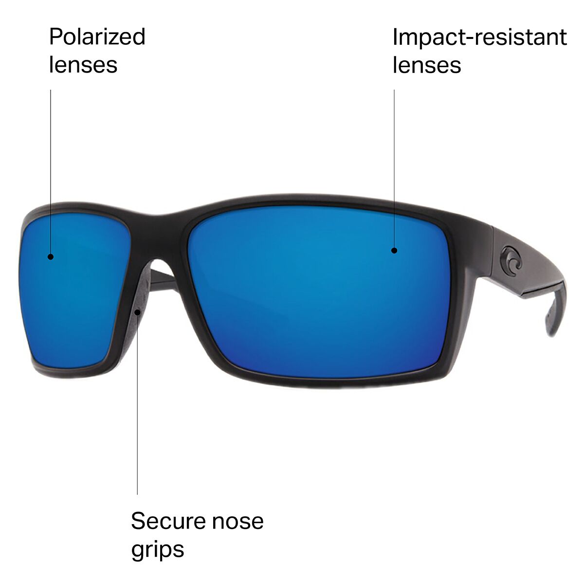 Поляризованные солнцезащитные очки Costa Reefton 580P Costa