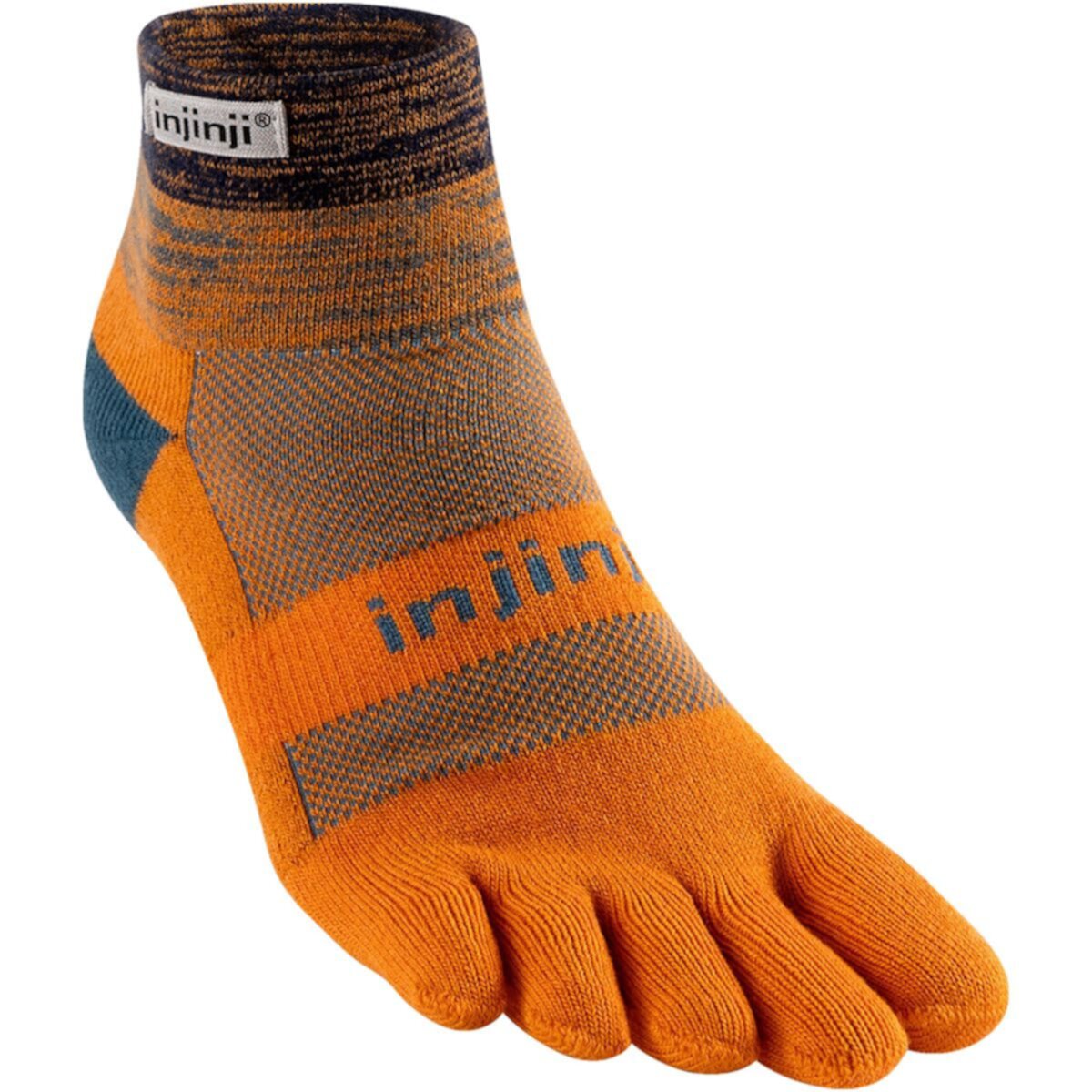 Унисекс Носки Injinji Trail Midweight Mini-Crew Xtralife Injinji