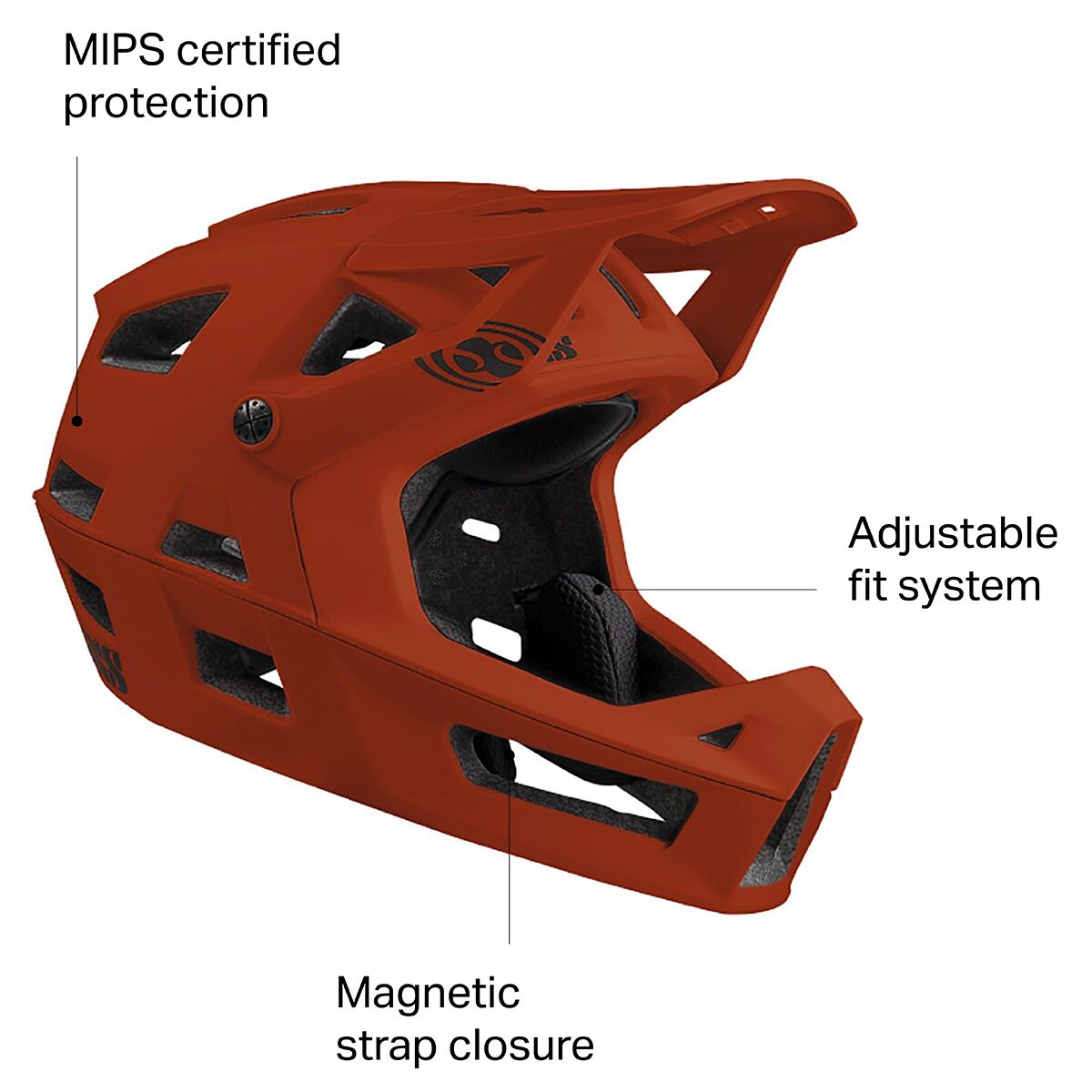 Шлем для горных велосипедов iXS Trigger Mips Full Face IXS