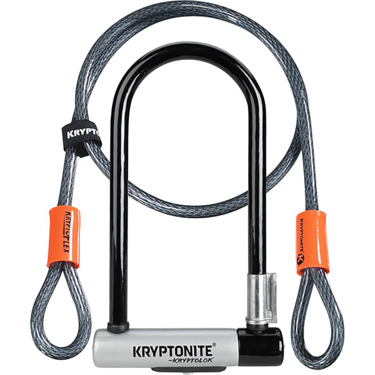 Криптонит KryptoLok STD U-образный замок с двойным ригелем + кабель 120 см Kryptonite