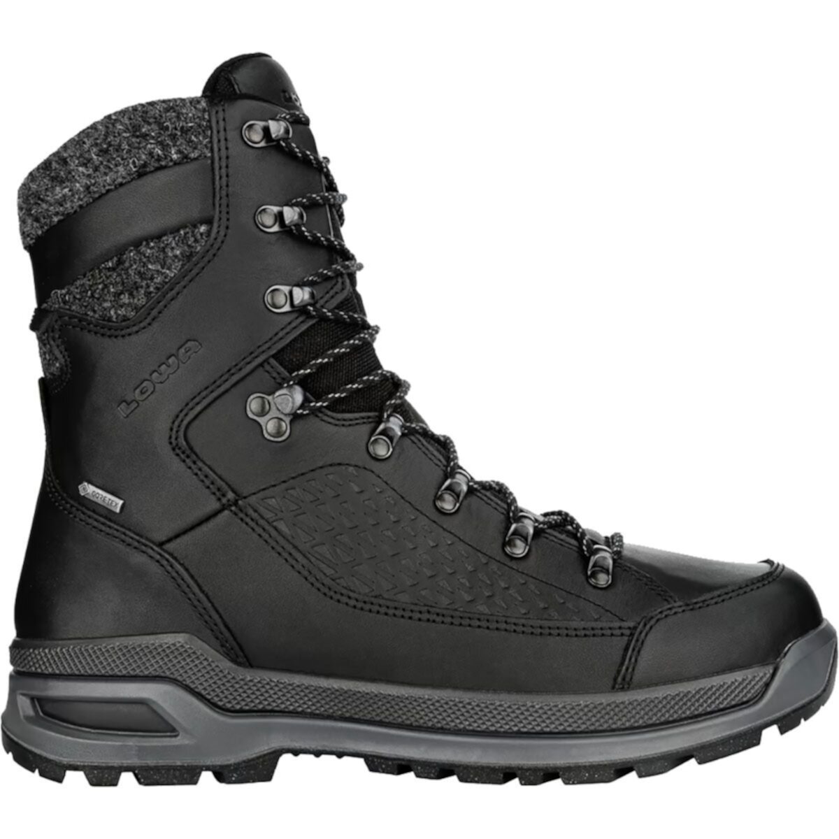 Зимние ботинки Lowa Renegade Evo Ice GTX с мембраной GORE-TEX и подошвой Vibram Arctic Grip Lowa