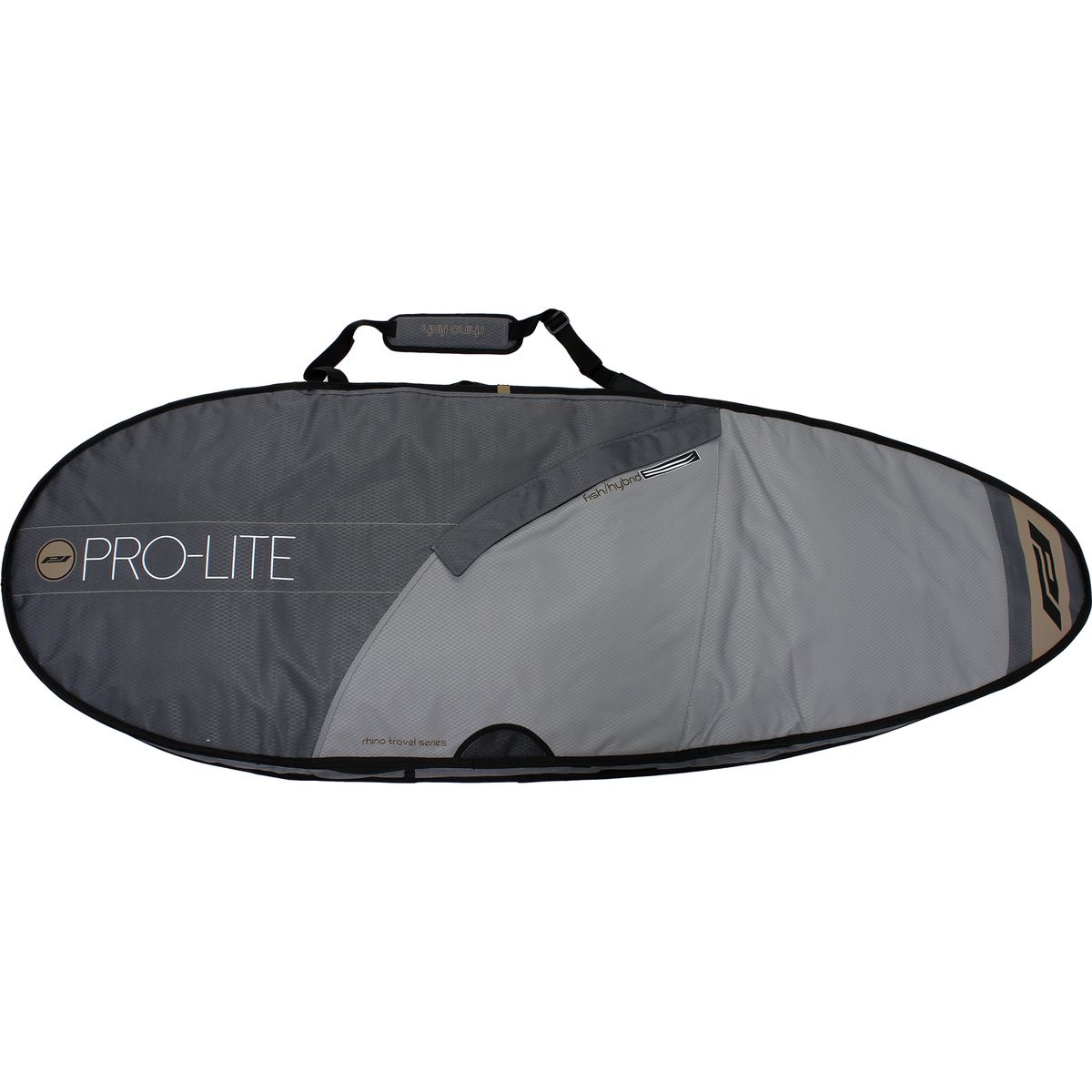 Дорожная одинарная / двойная дорожная сумка для серфинга Pro-Lite Rhino - Fish Pro-Lite