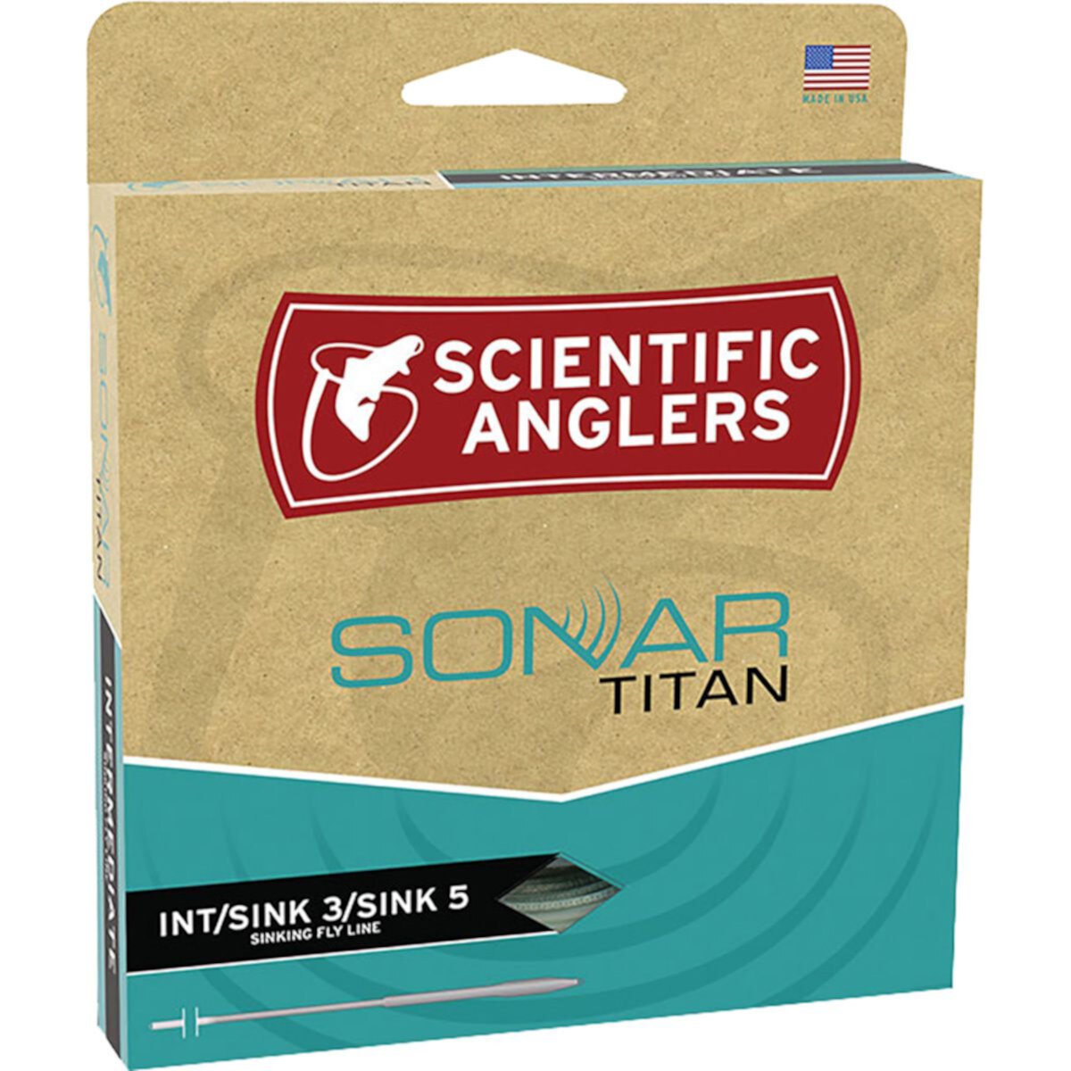 Научные рыболовы SONAR Titan Intermediate / Sink 3 / Sink 5 Scientific Anglers