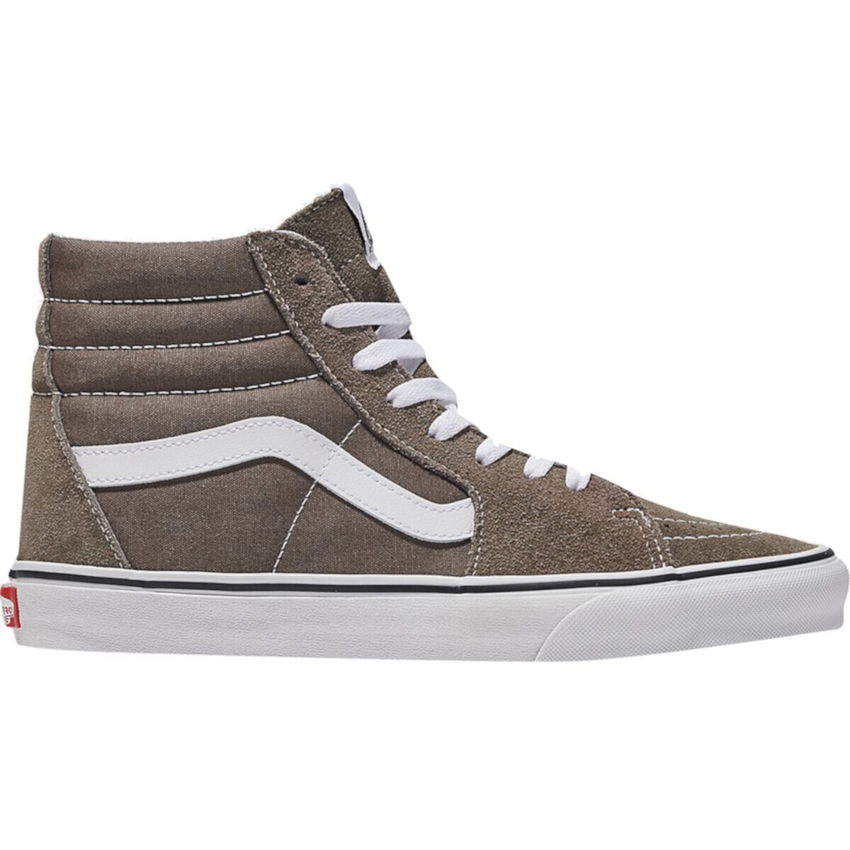 Кроссовки Sk8-Hi Vans с замшевым и канвасовым верхом и вулканизированной подошвой Vans