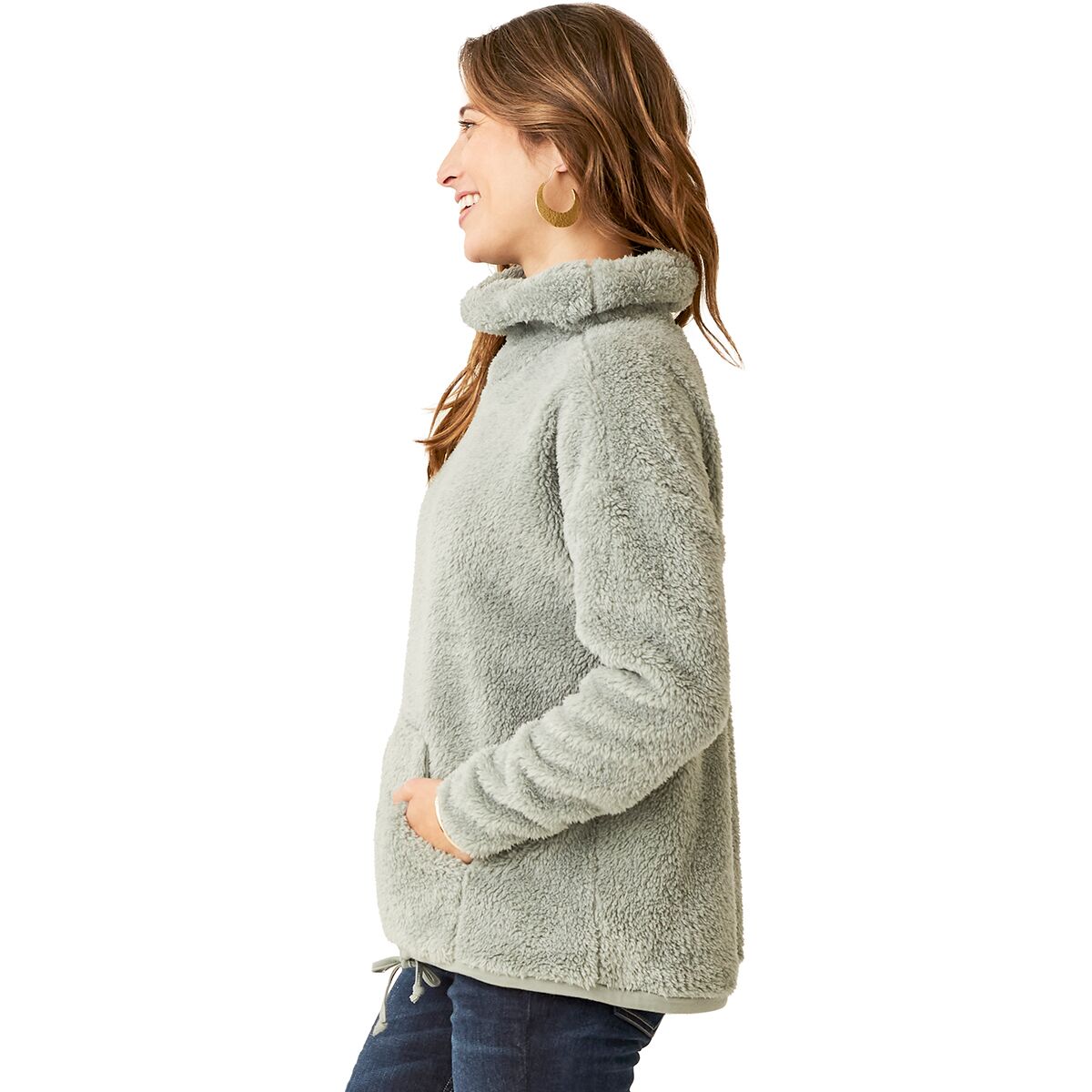 Толстовка-пуловер с воротником-хомутом Roley Carve Designs
