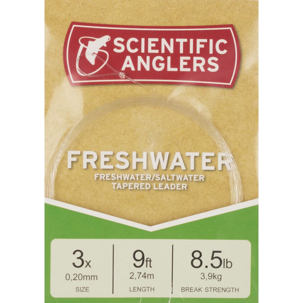 Экипировка для рыбалки Scientific Anglers Premium Nylon Leader - Single Pack Scientific Anglers