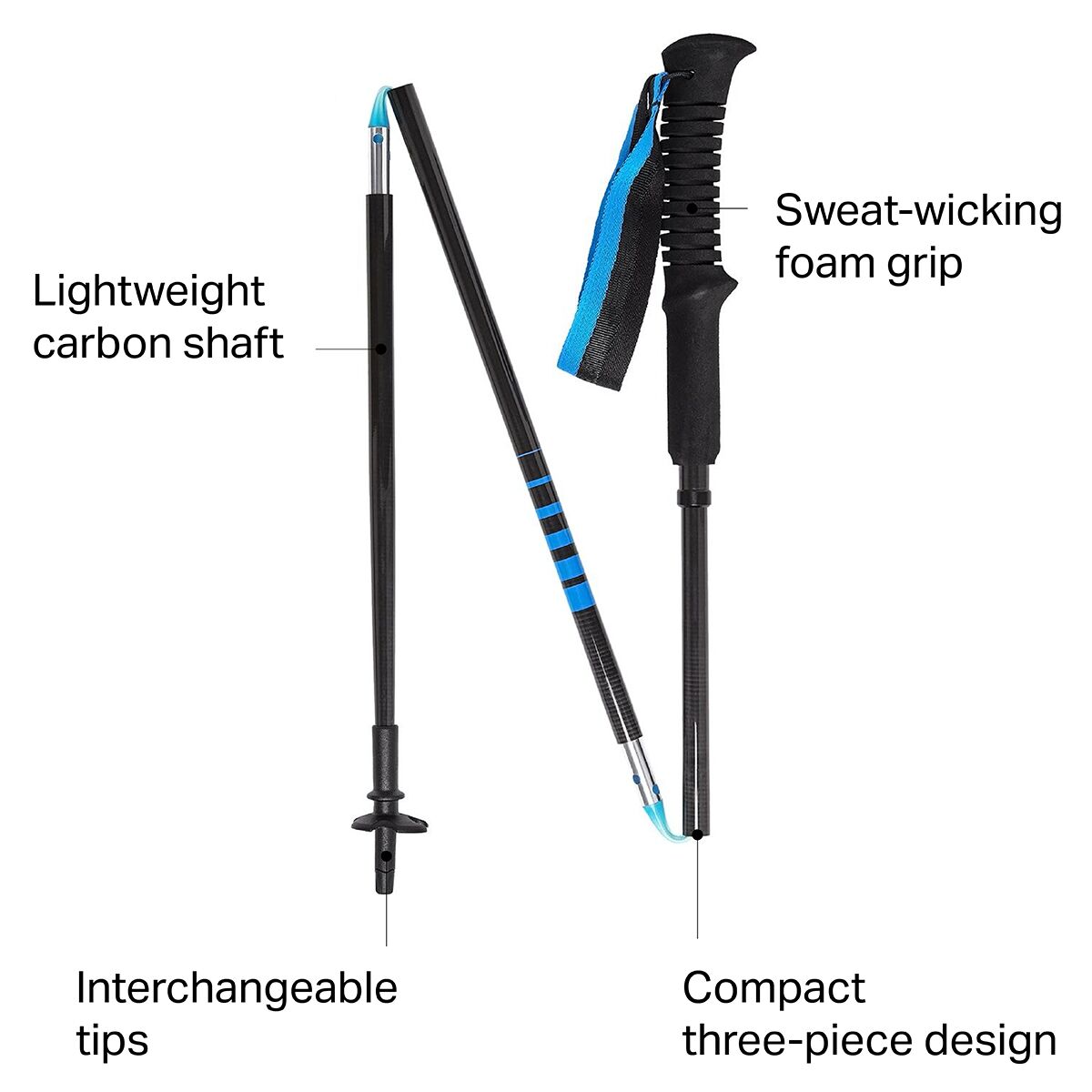 black diamond trekking pole distance z