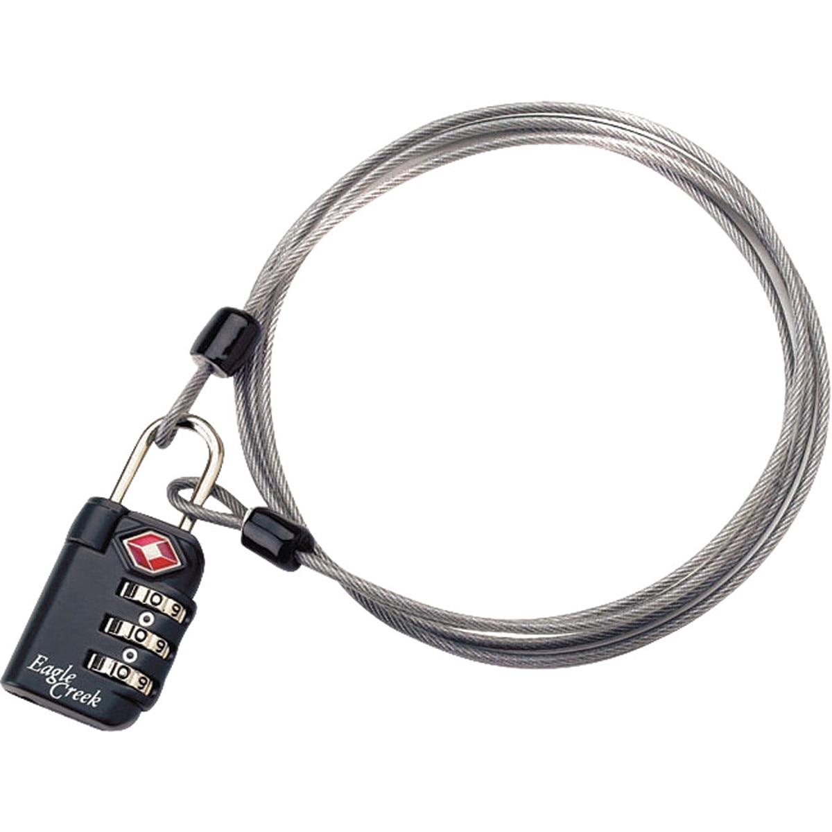 Аксессуар для путешествий Eagle Creek 3-Dial TSA Security Lock & Cable Eagle Creek