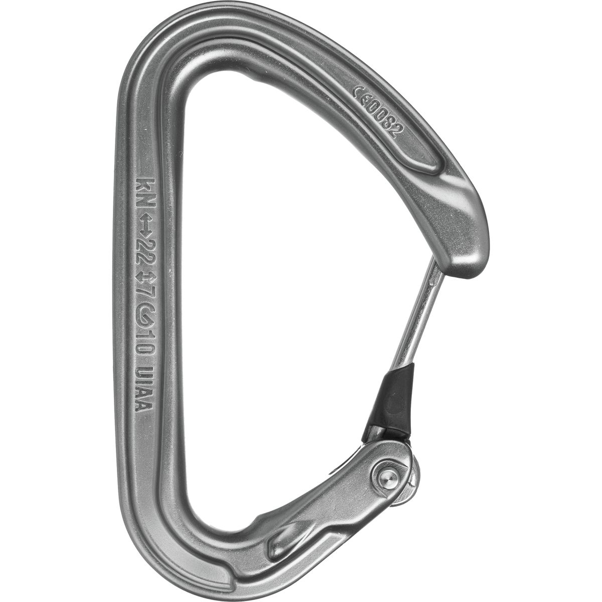 Карабин Ange L Lite Wire Gate для альпинизма, суперлегкий, MonoFil Keylock, H-профиль PETZL