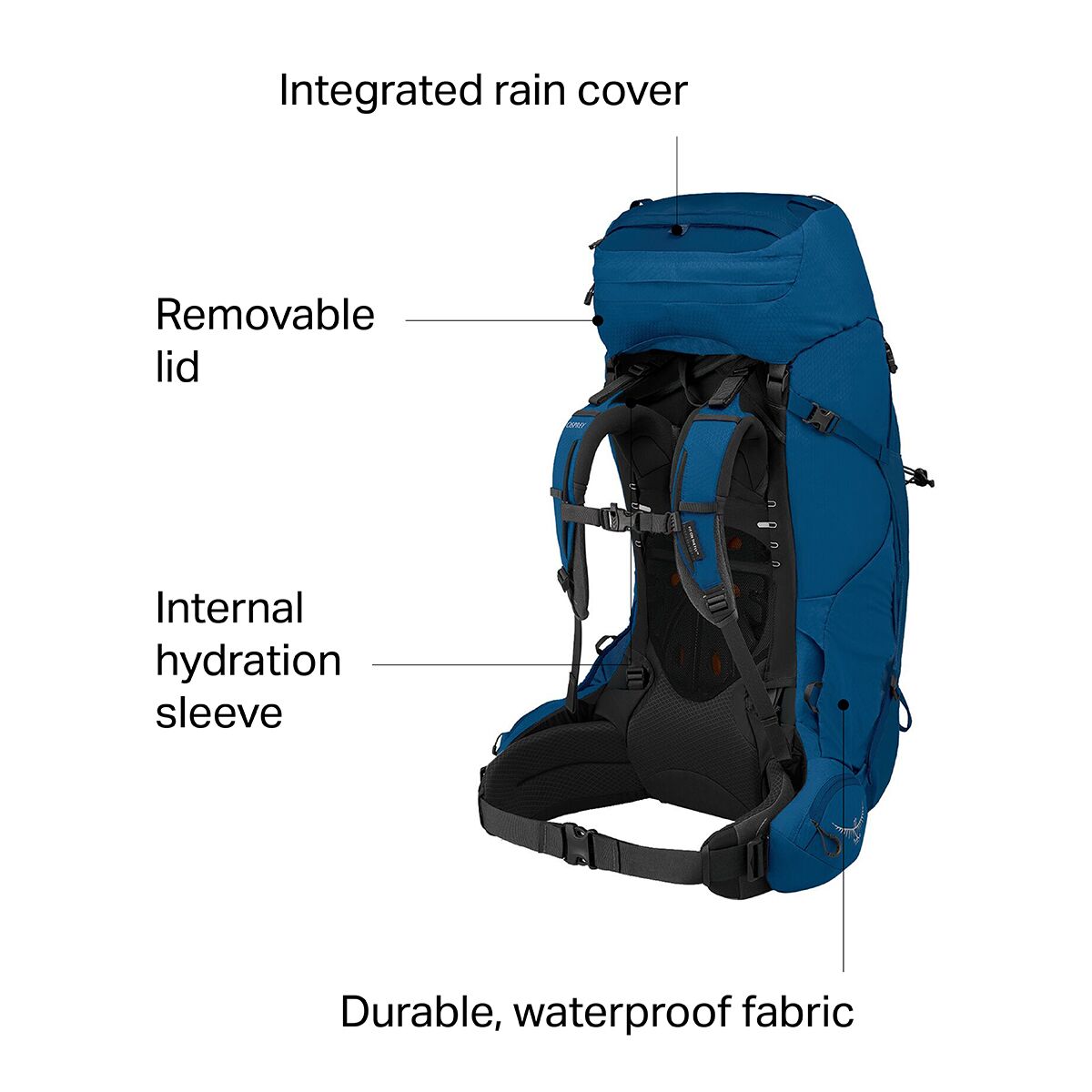 Рюкзак для походов Osprey Aether 65L Osprey Packs