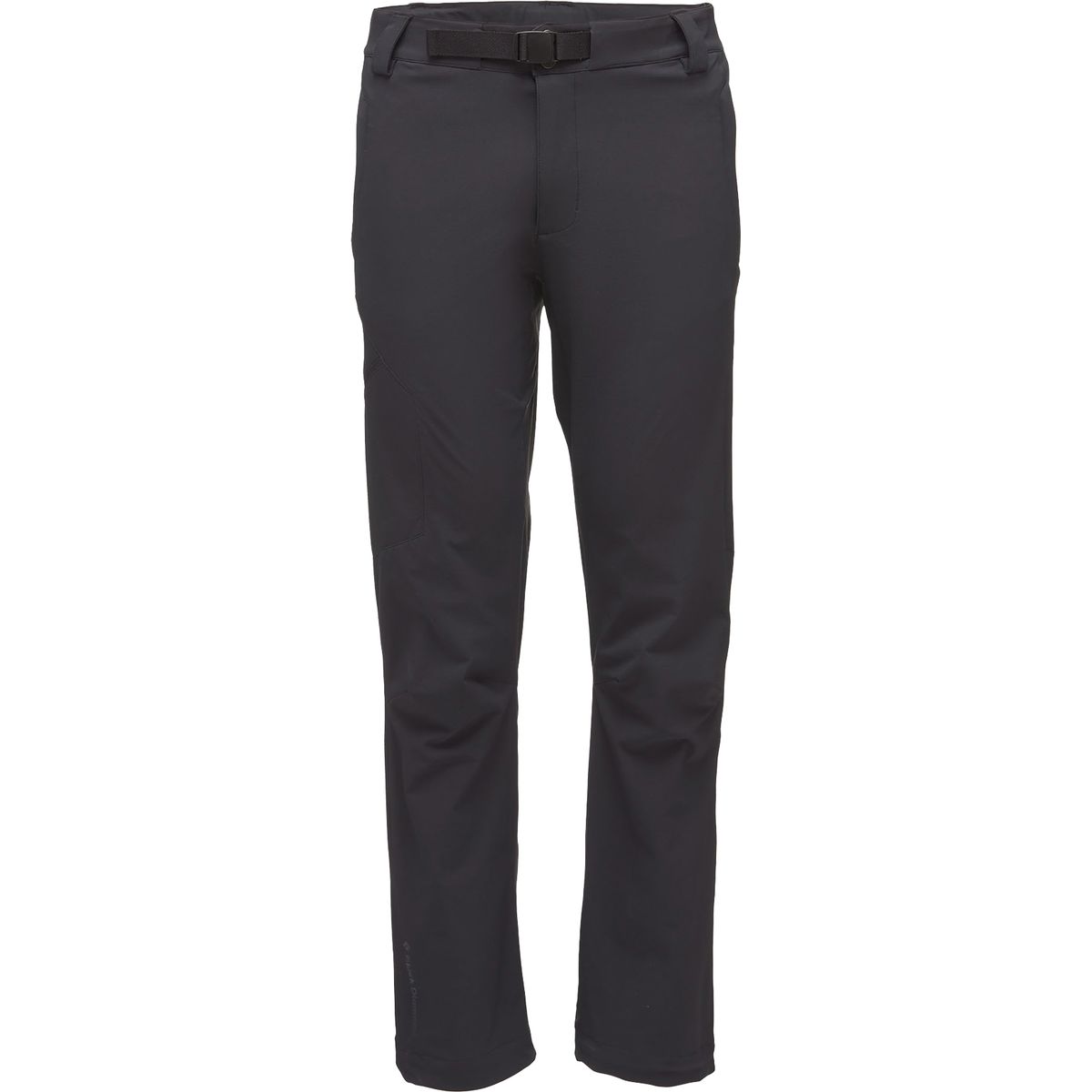 Походные брюки Alpine Pant для мужчин - мягкийshell, DWR, черные, удобная посадка Black Diamond