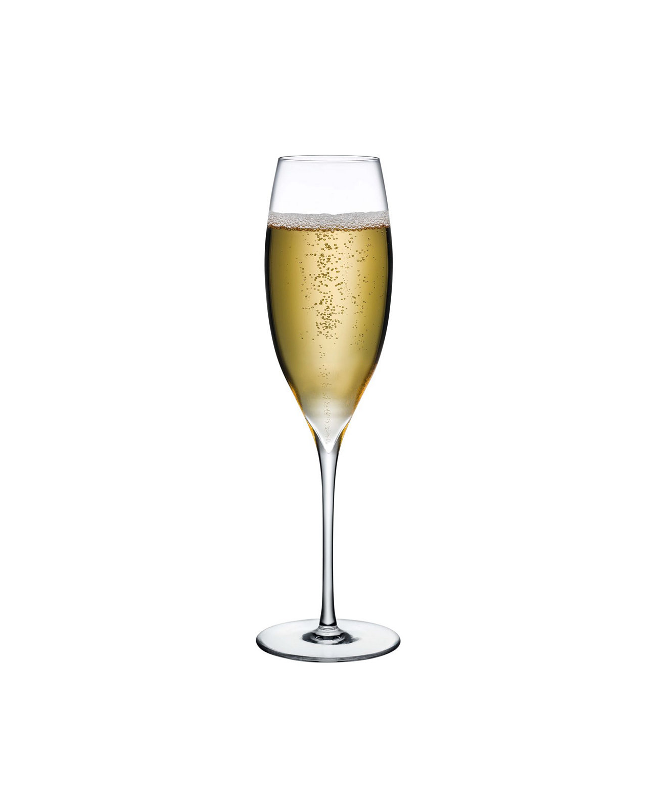 Бокал для шампанского с ямочками, 2 шт. Nude Glass