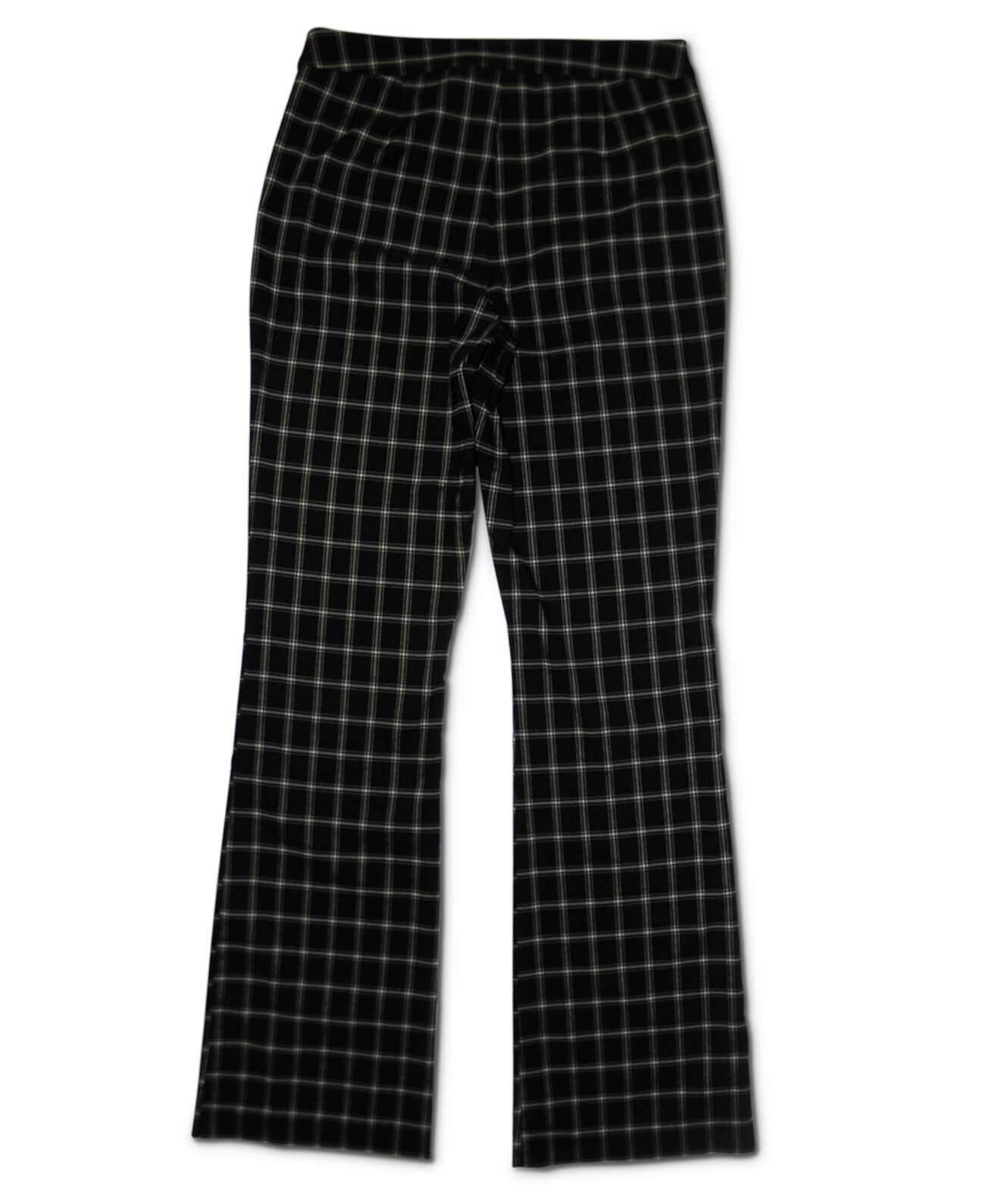 INC Windowpane Plaid Bootcut Pants, Created for Macy's INC International Concepts