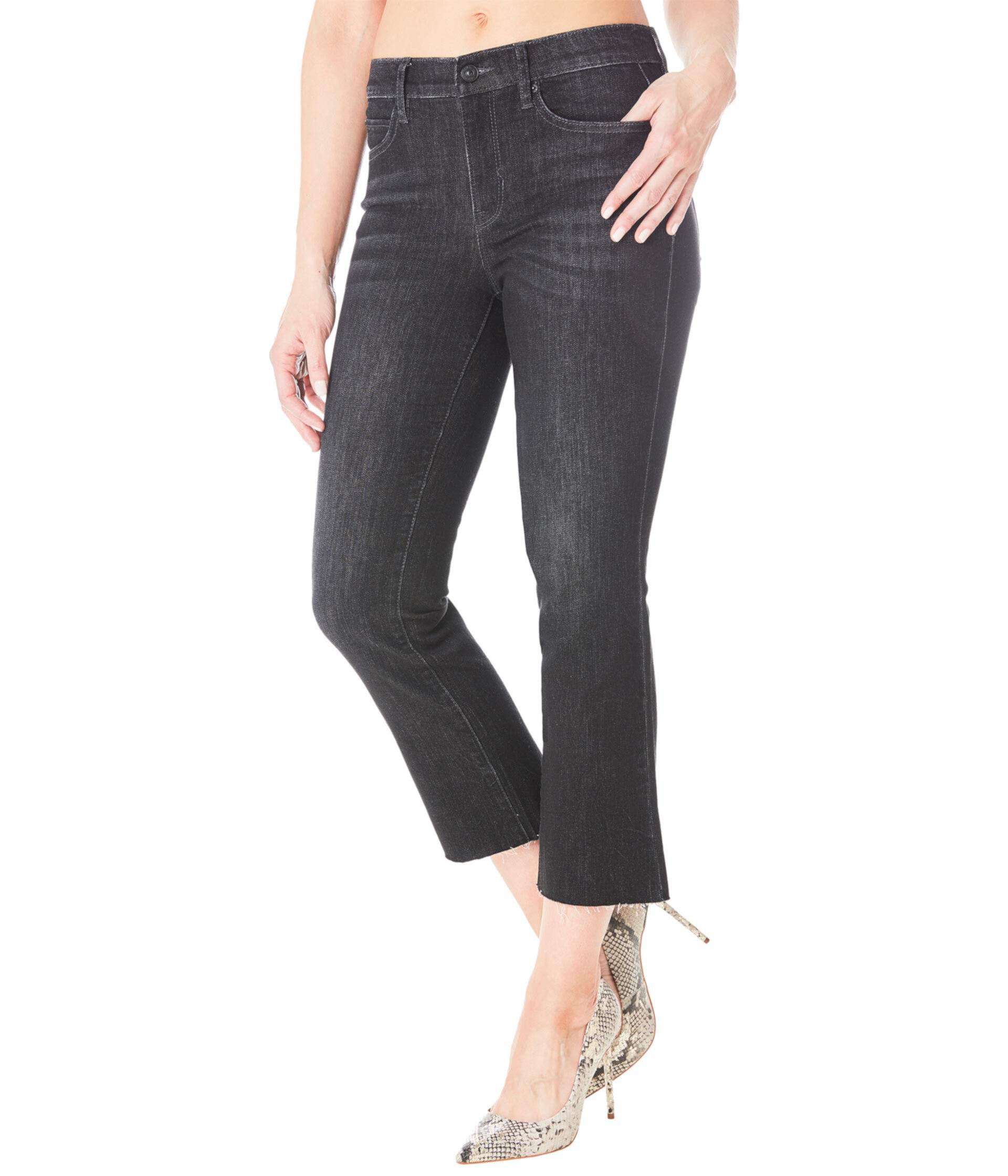 Укороченные джинсовые ботинки Soho с высокой посадкой в цвете Black Nicole Miller New York