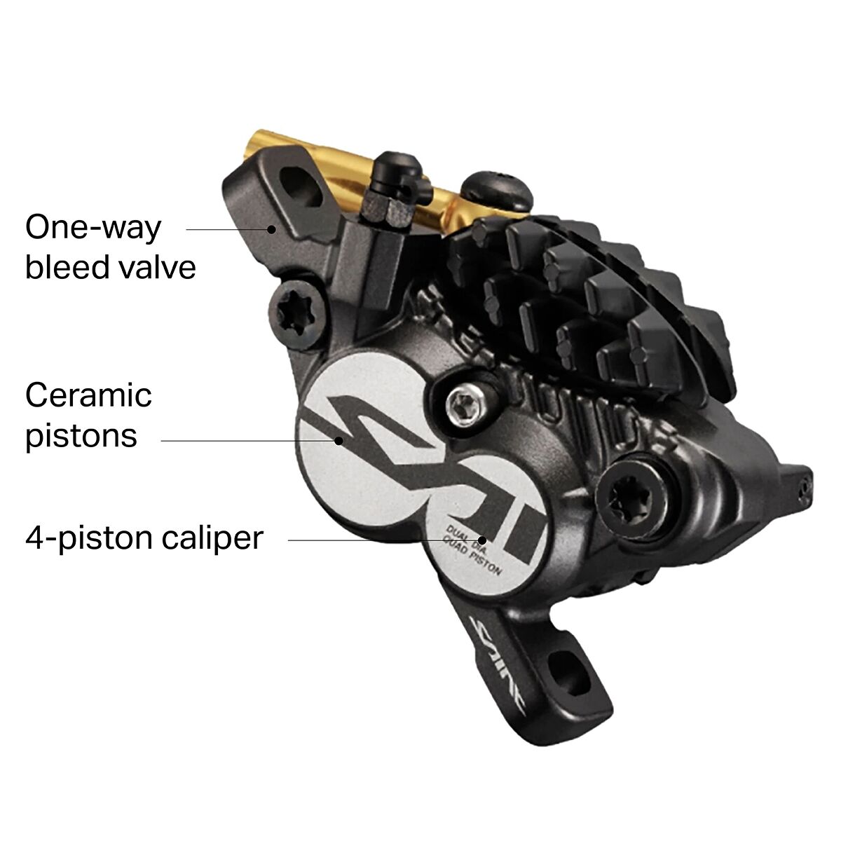 Велосипедные тормоза Shimano Saint BR-M820 Shimano