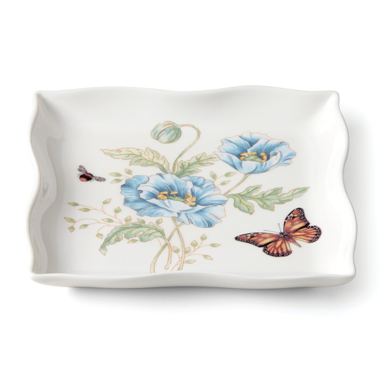 Блюдо Butterfly Meadow Square, эксклюзивно для Macy's Lenox