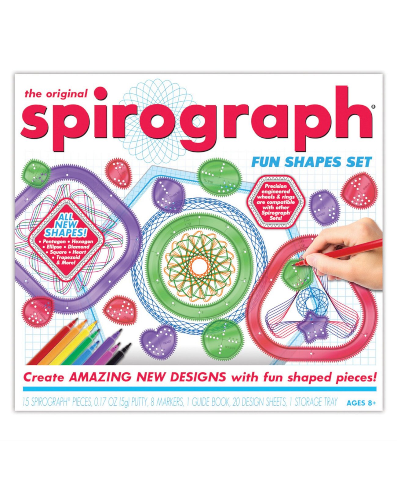 Набор забавных фигур Spirograph