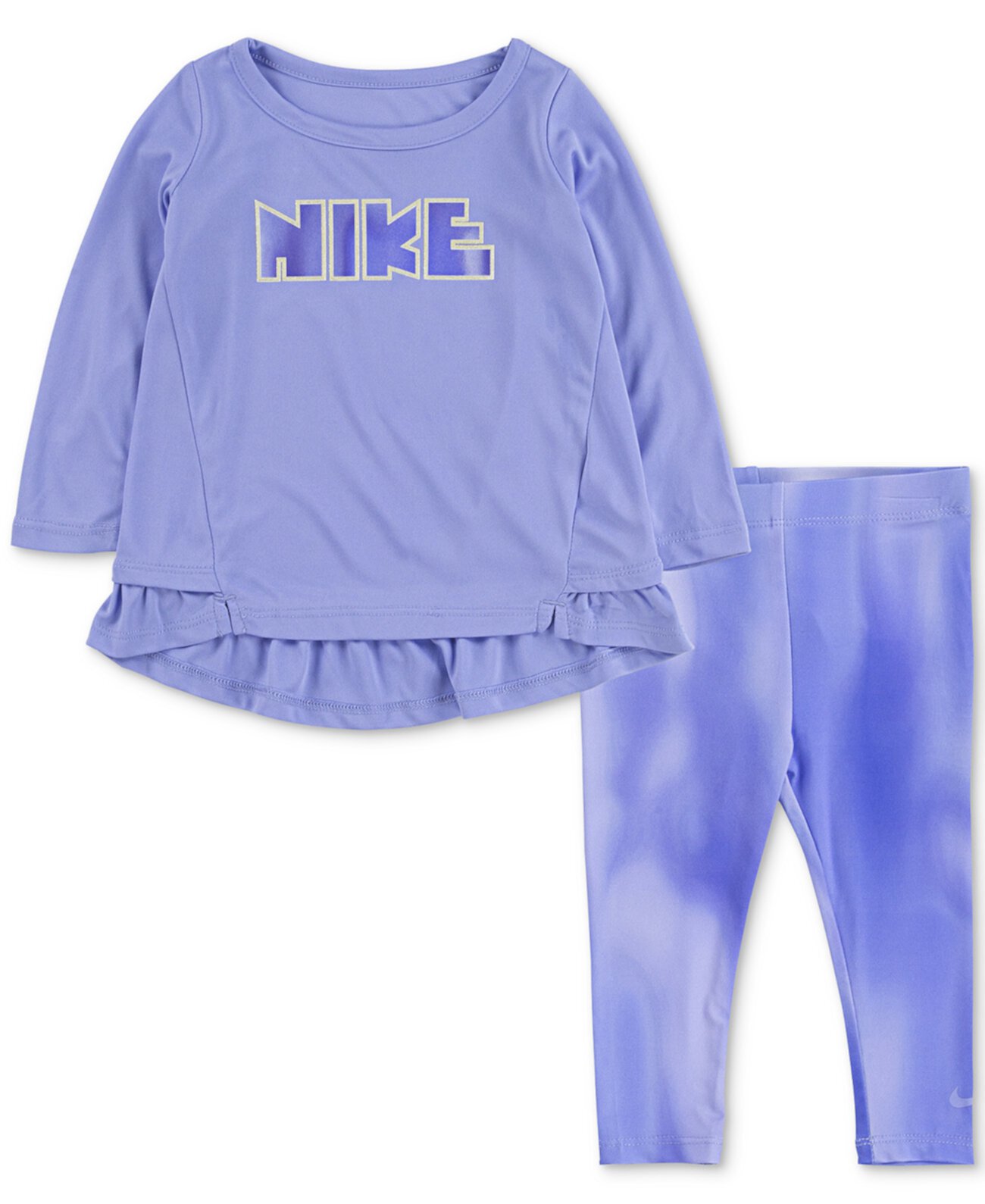 Комплект топ и леггинсов Dri-FIT для маленьких девочек Nike