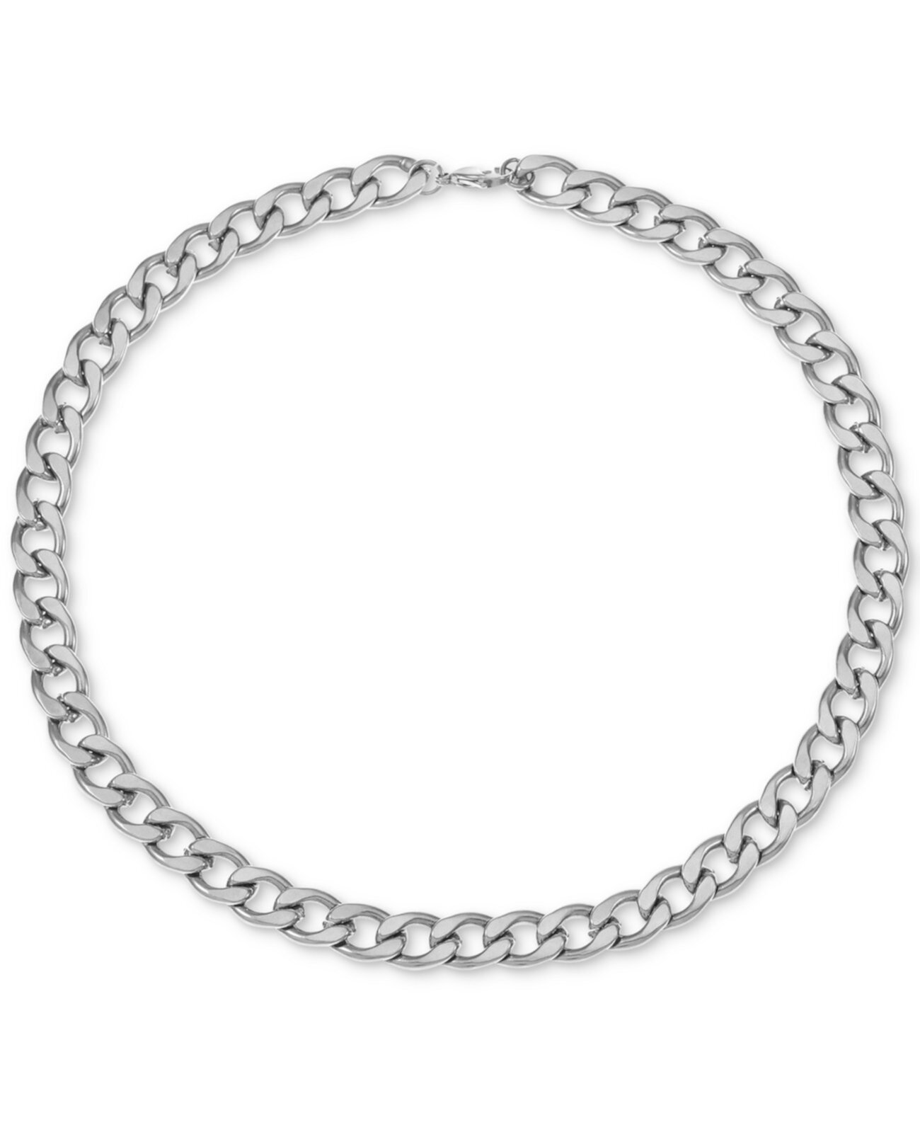INC Men's Stainless Steel Curb Link 24" Chain Necklace, Created for Macy's INC International Concepts
