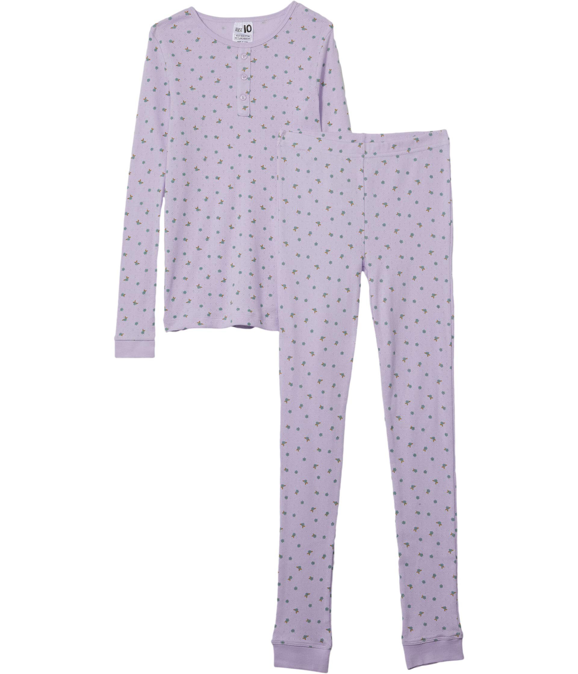 Пижамный комплект с длинными рукавами Cleo (для малышей / маленьких детей / детей старшего возраста) COTTON ON