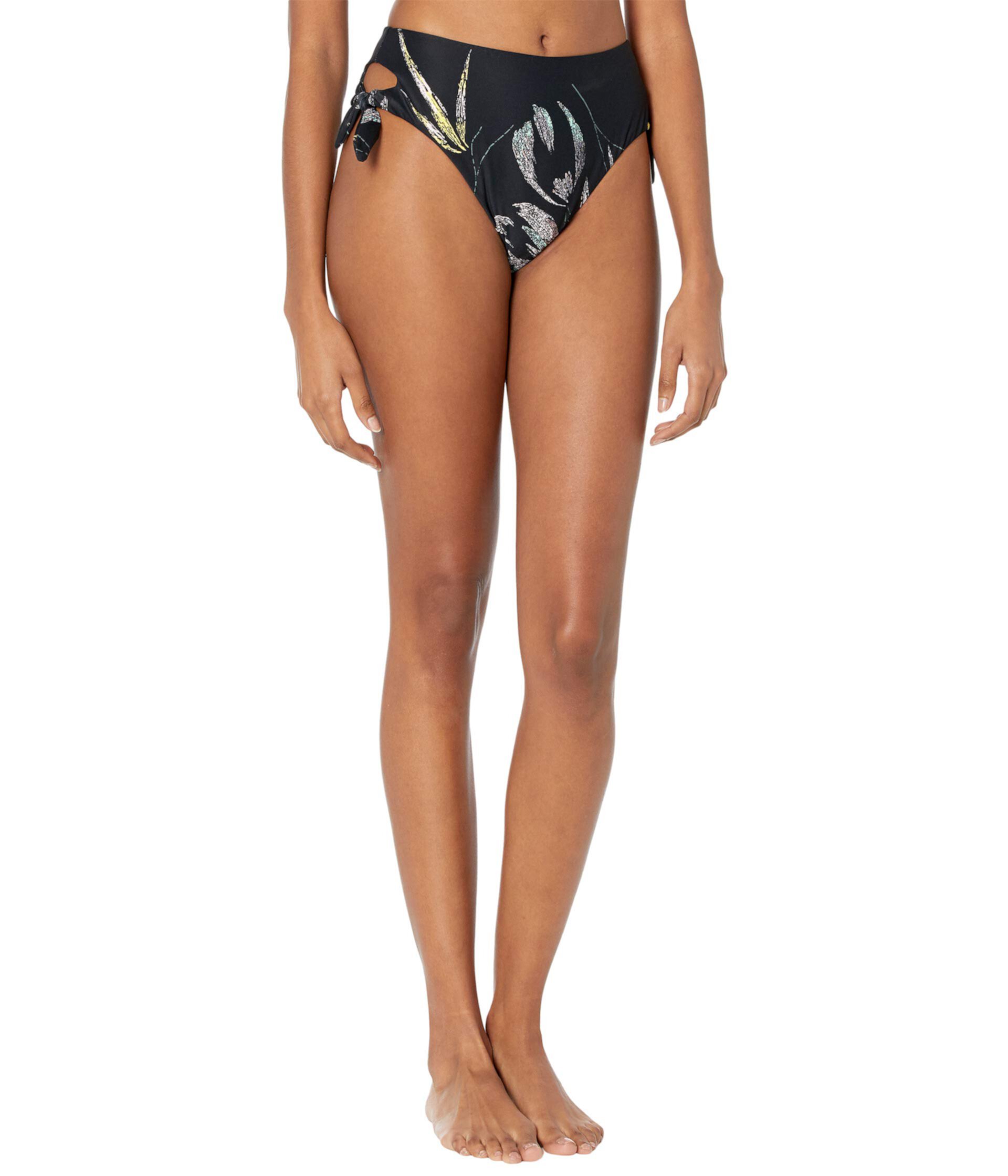 Monsoon Side Tie High-Waisted Bikini Bottoms O'Neill