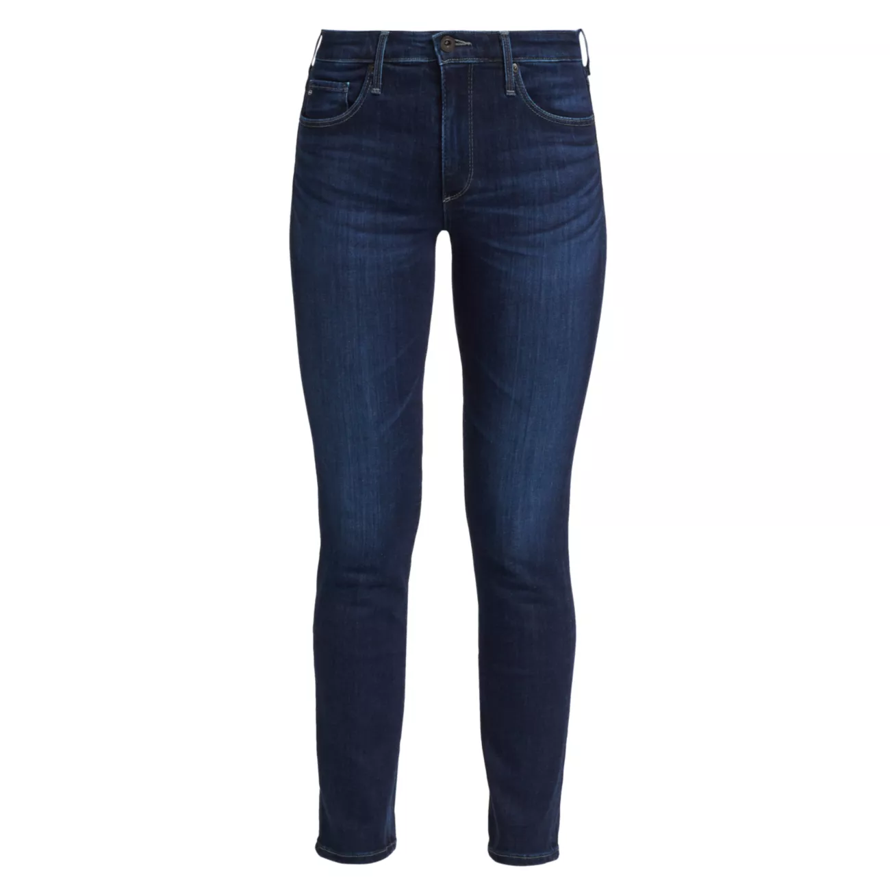 Джинсы-скинни Prima со средней посадкой AG Jeans