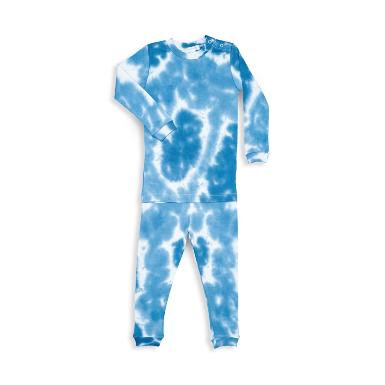 Детские & amp; Пижама с принтом тай-дай из двух предметов для маленьких мальчиков Baby Noomie