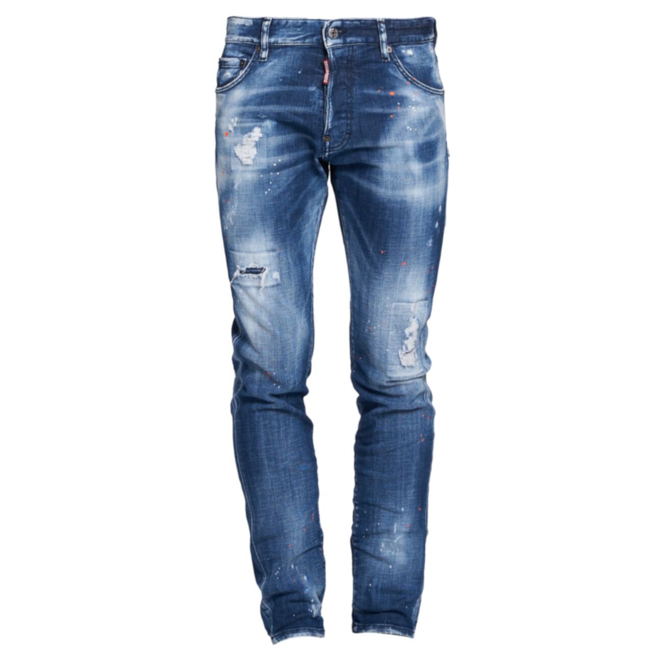 Рваные джинсы с брызгами краски Cool Guy Country Wash DSQUARED2