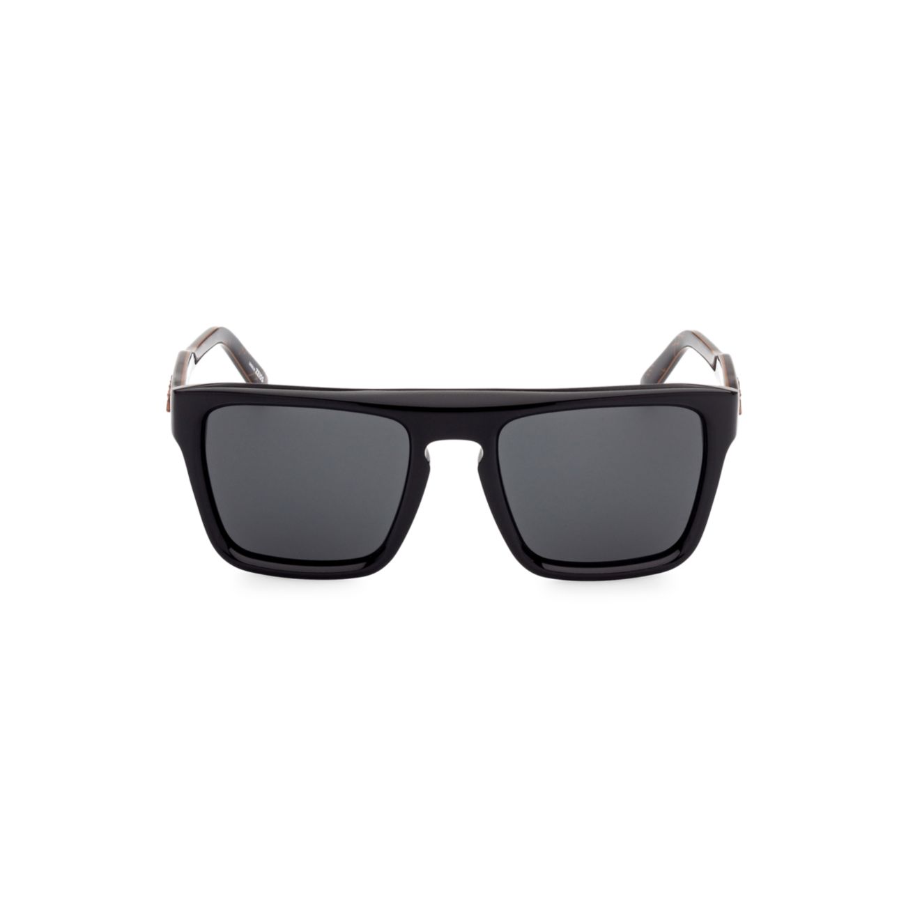 Пластиковые квадратные солнцезащитные очки 55 мм Zegna