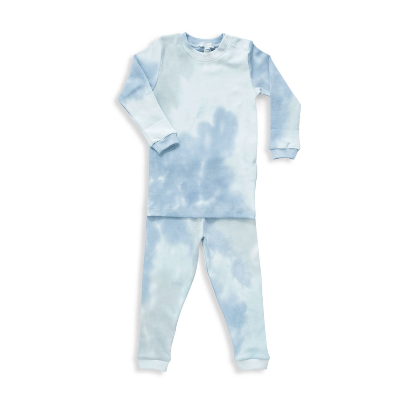 Детские & amp; Пижама с принтом тай-дай для маленьких мальчиков, состоящая из двух предметов Baby Noomie