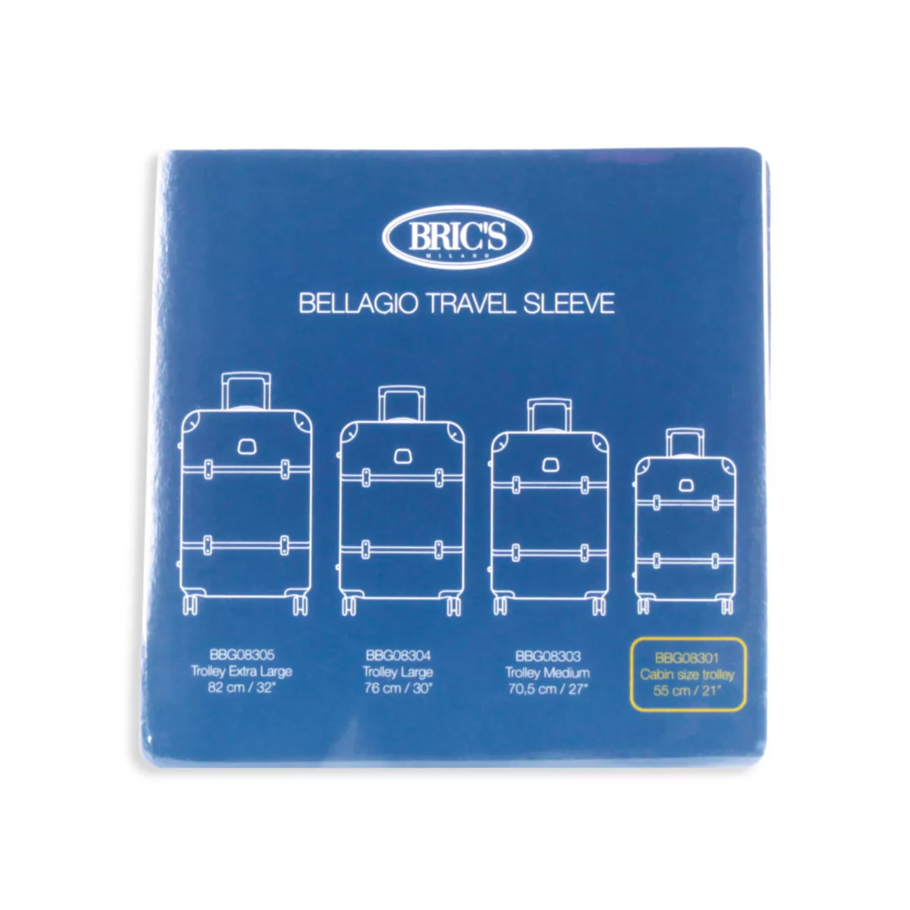 Bellagio 21-дюймовый прозрачный чехол для багажа Bric's