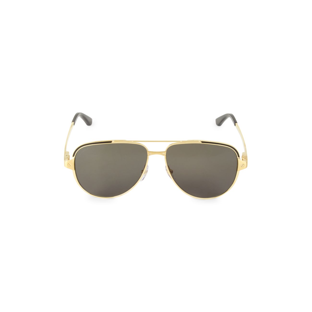 Солнцезащитные очки-авиаторы 60 мм Cartier
