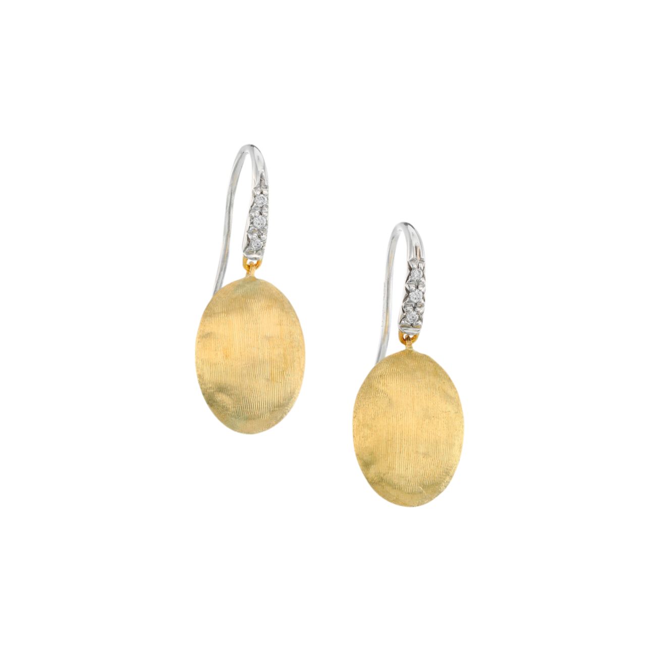 Siviglia 18-каратное желтое золото & amp; Серьги с бриллиантами Marco Bicego