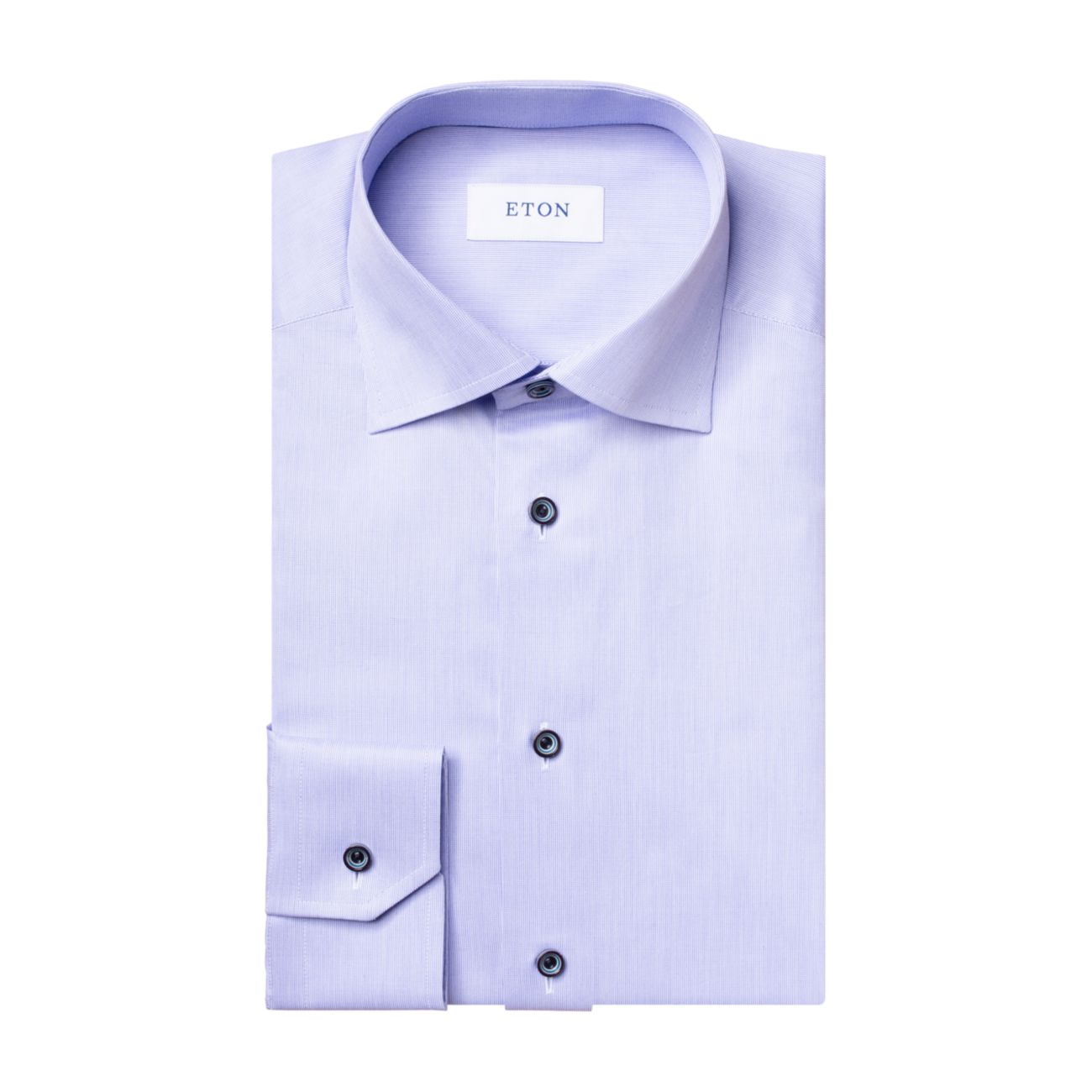 Приталенная классическая рубашка из текстурированного твила Eton