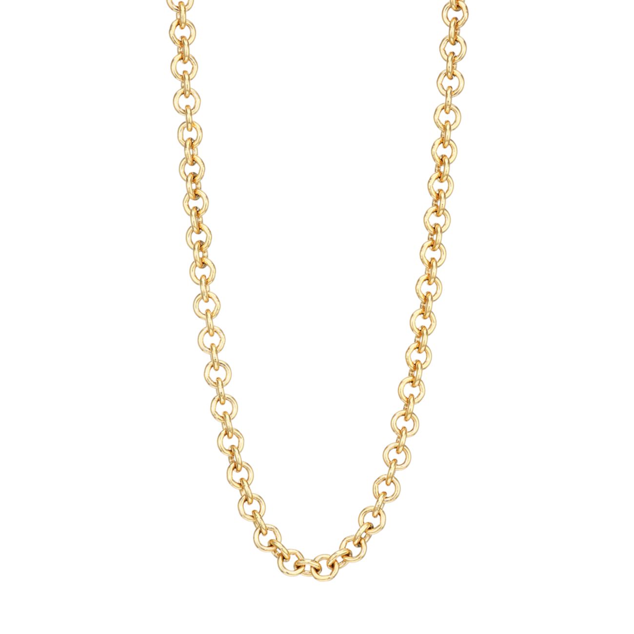 Ожерелье-цепочка из стерлингового серебра с покрытием из 14-каратного золота Judith Leiber