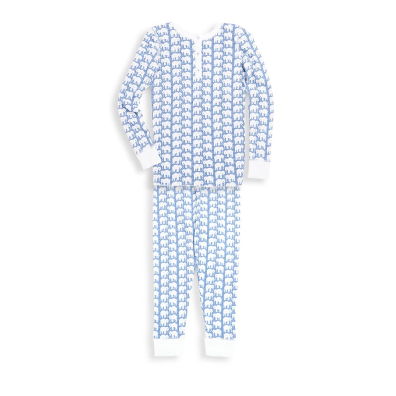 Little Boy's & amp; Классическая пижама из двух предметов из хлопка Pima для мальчиков ROLLER RABBIT