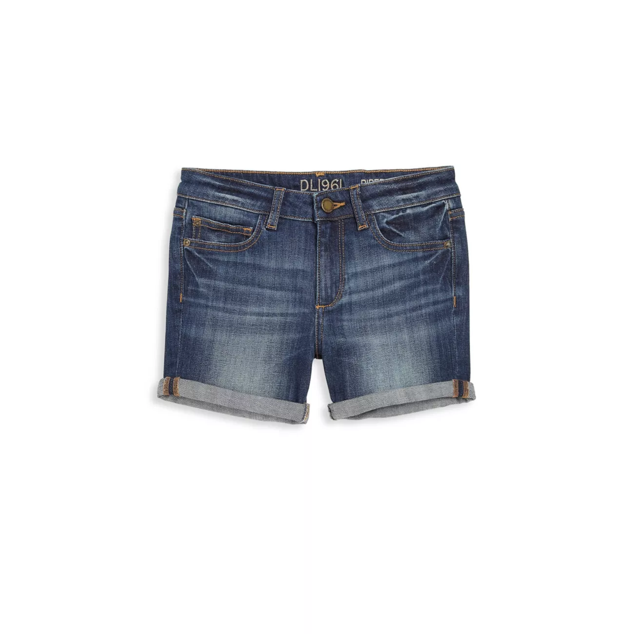 Джинсовые шорты DL1961 Для девочек Piper Cuffed Denim Shorts DL1961
