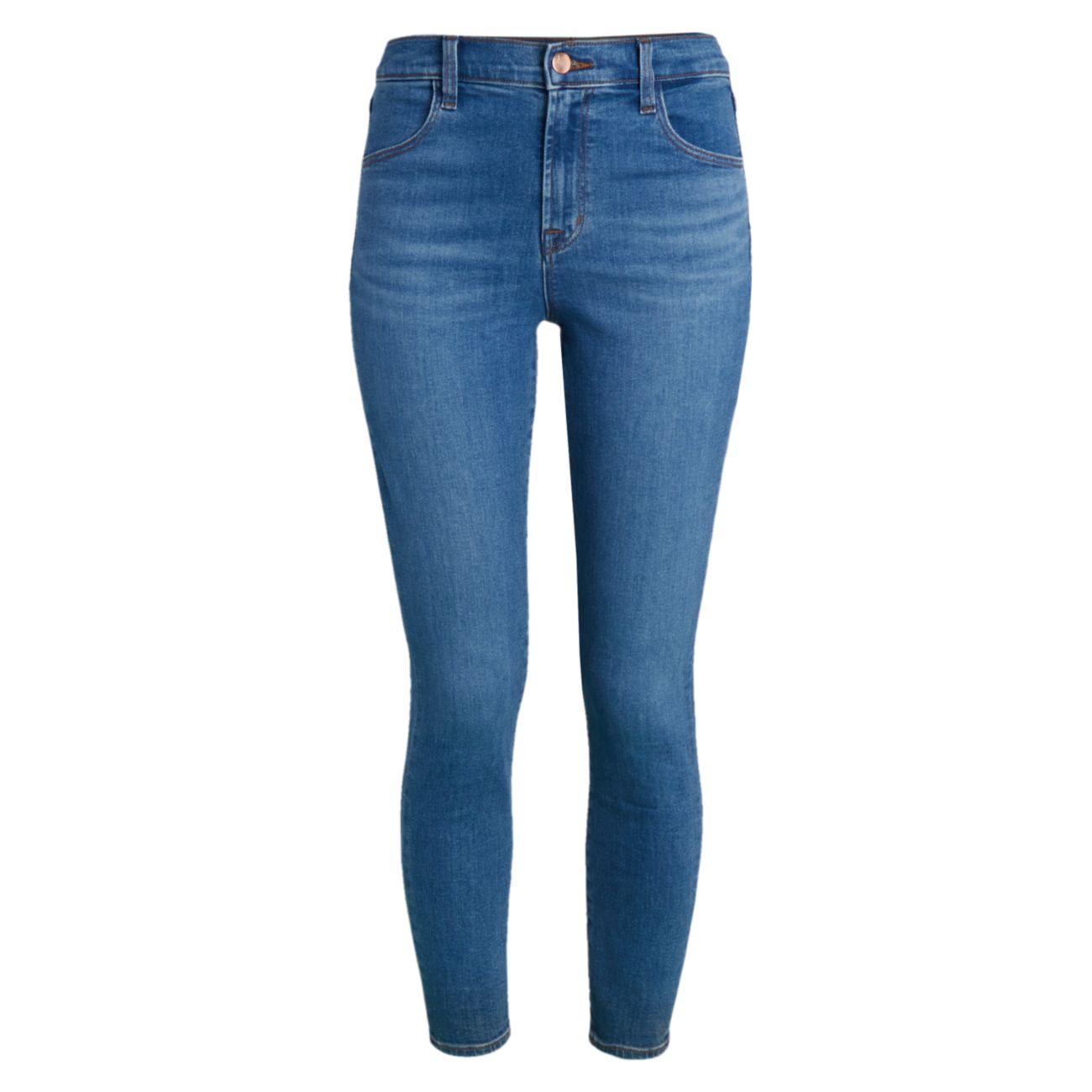 Укороченные джинсы-скинни Alana с высокой посадкой J Brand