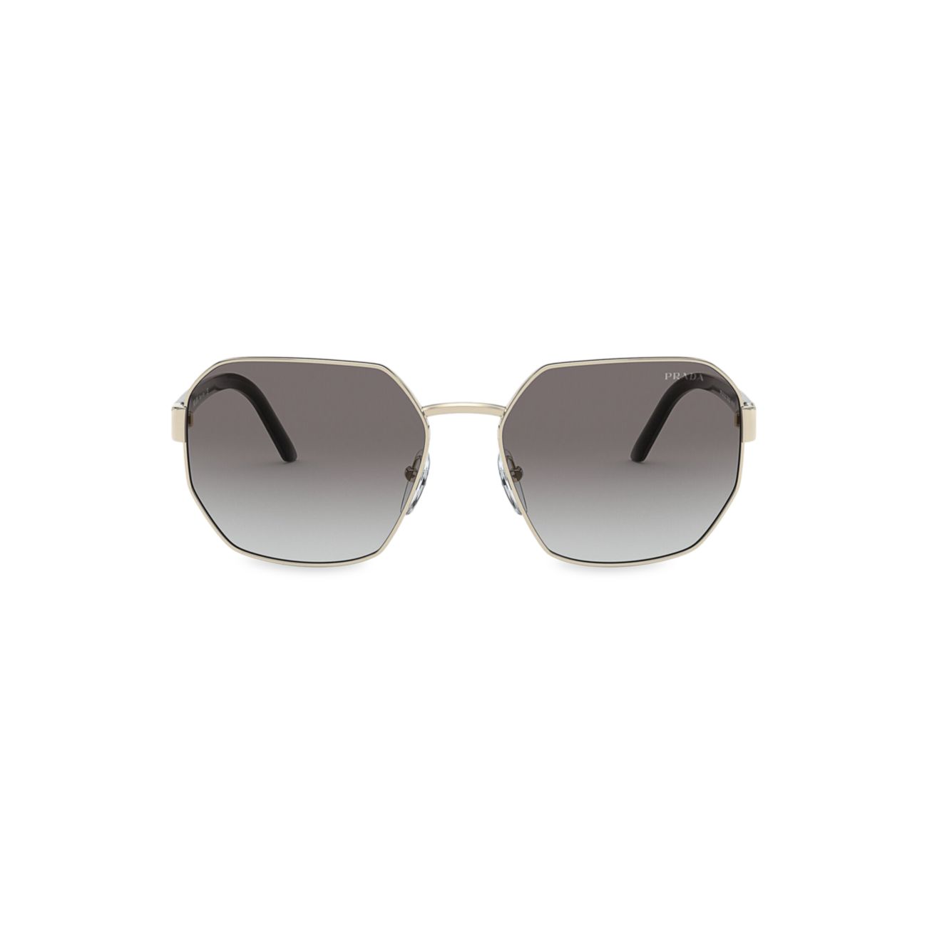 Солнцезащитные очки неправильной квадратной формы 59 мм Prada