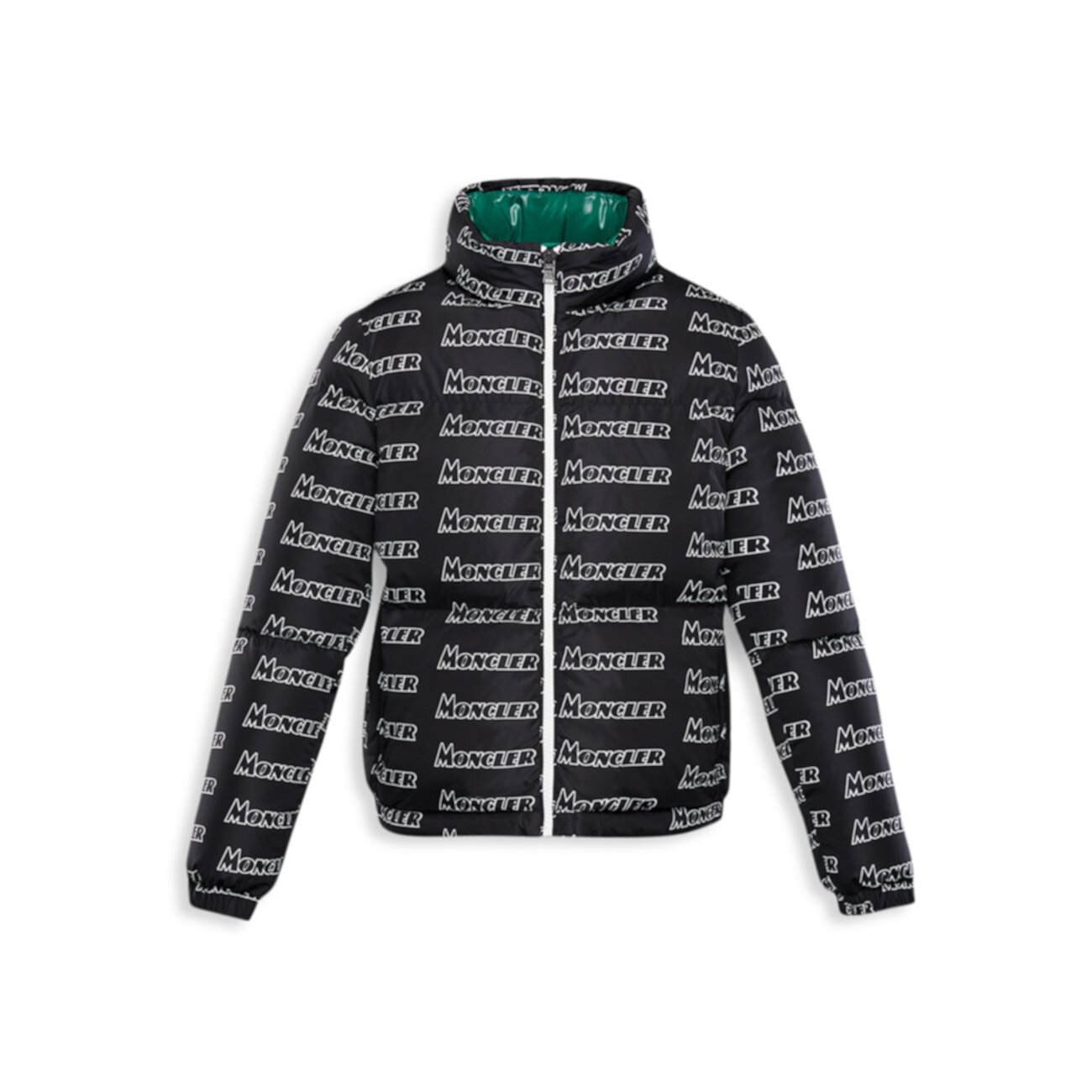 Little Boy's & amp; Нейлоновая куртка с логотипом Boy's Neal Moncler