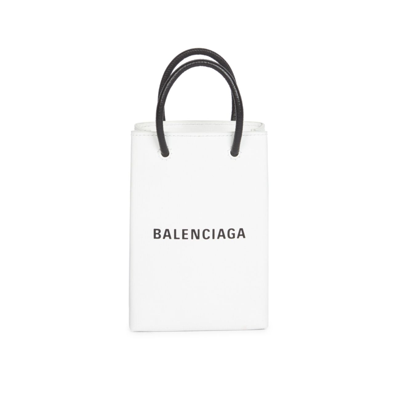 Кожаный чехол для телефона Balenciaga